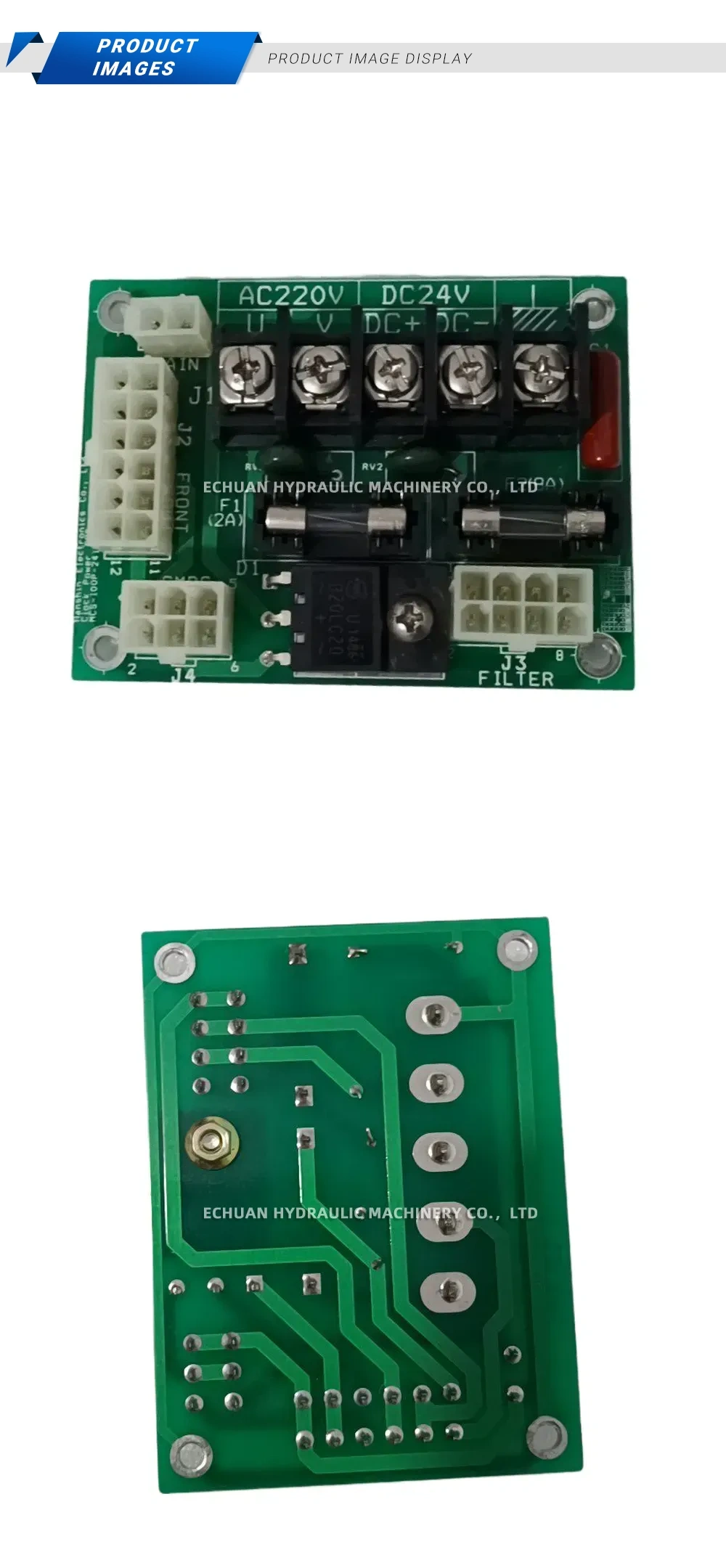Hanshin Electronics HCS-100P-241 Clock Power Supply Board Description