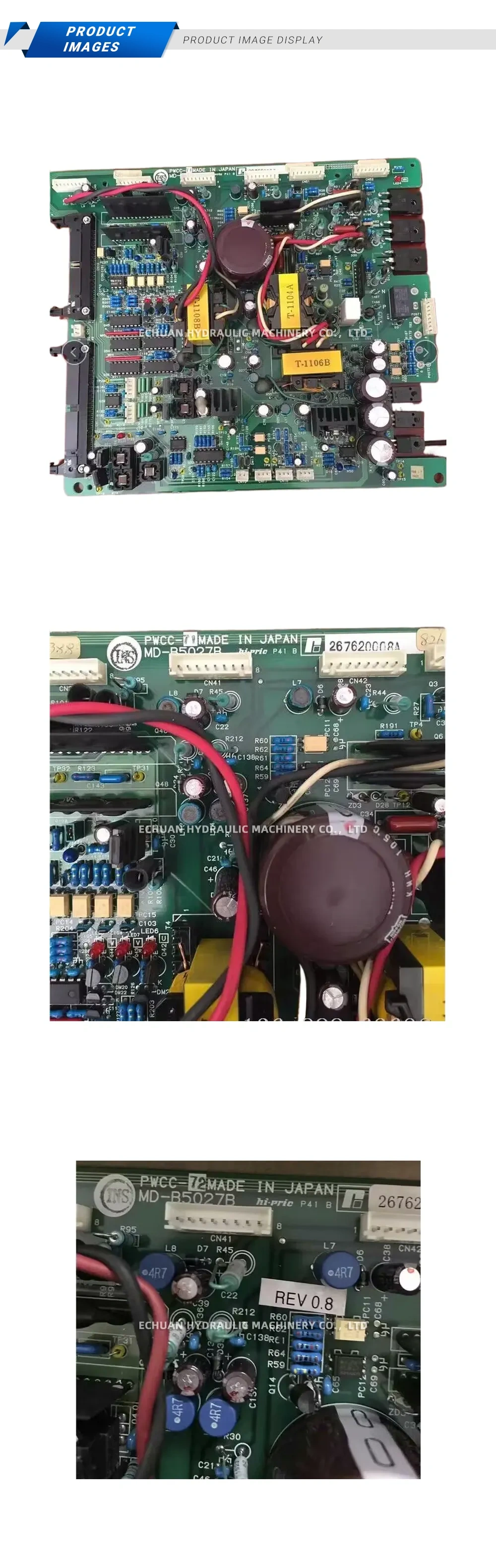 Hitachi MD-B5027B PCB Circuit Board Description