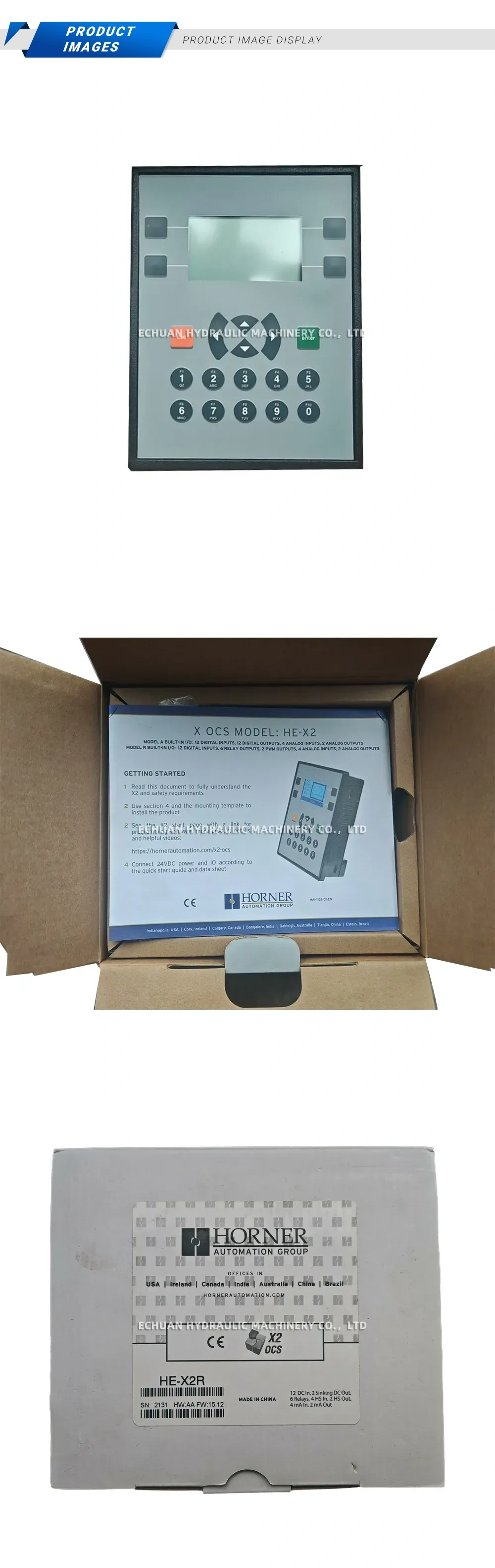 Horner Automation HE-X2R X2 OCS Controller Description
