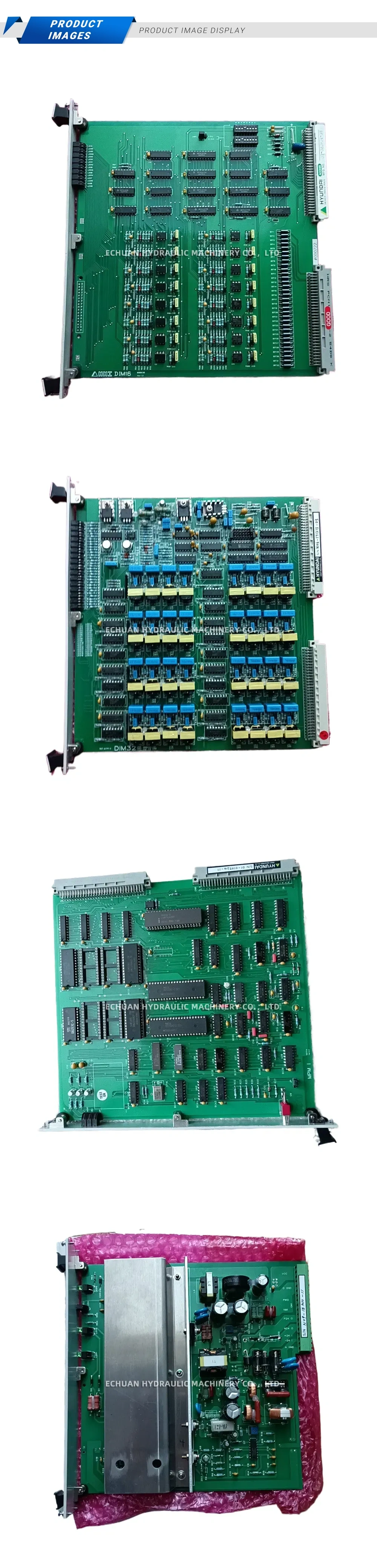 Hyundai DIM16 / DIM32 / MPM I Industrial Control Circuit Board / PCB Module Description