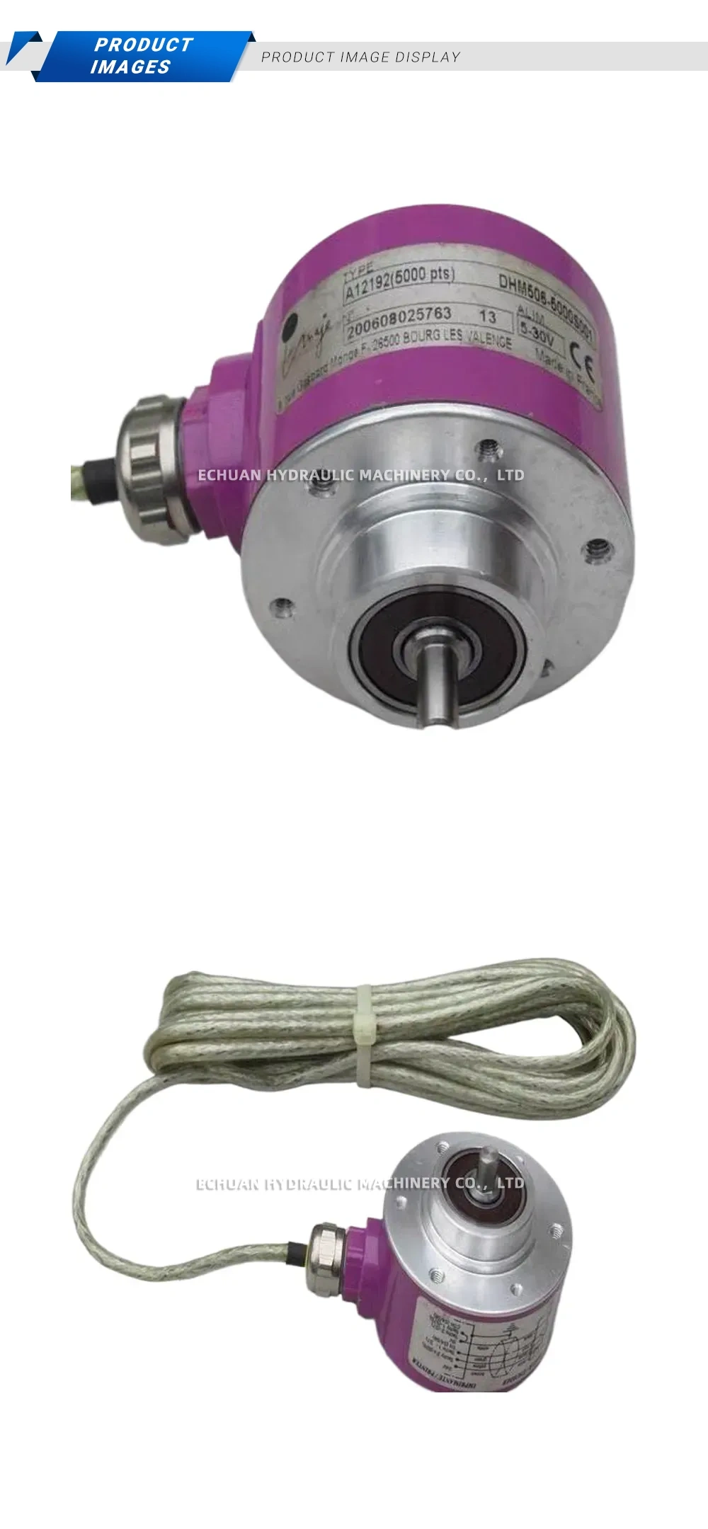 IDEACOD DHM506-5000S001 Incremental Rotary Encoder Description