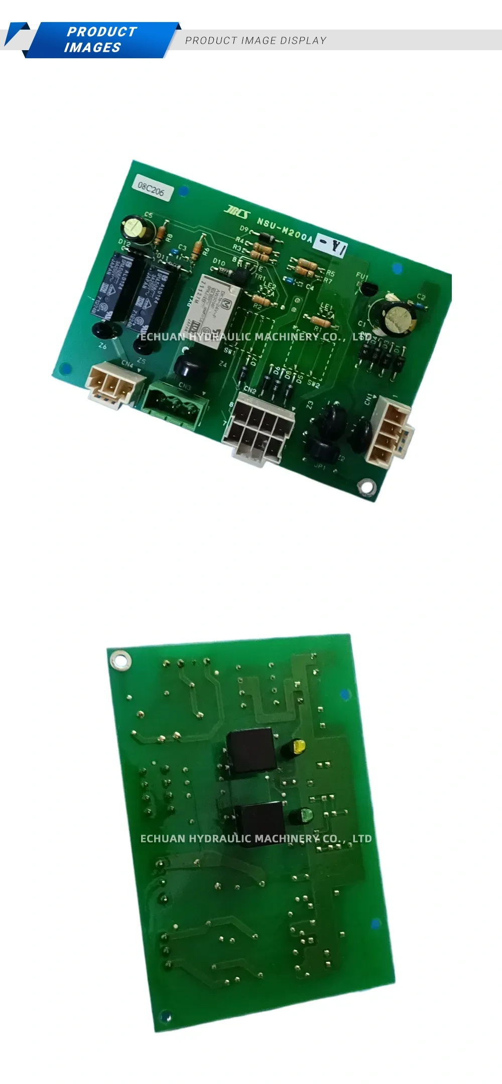 JACS NSU-M200A PCB Control Board Description