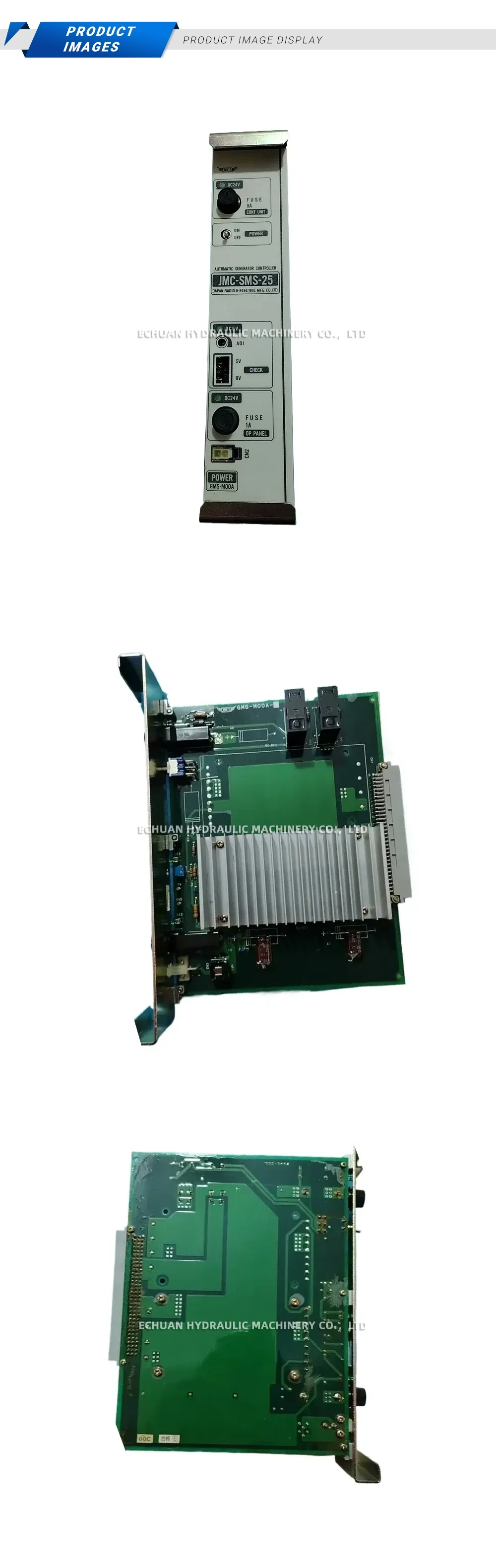 Japan Radio & Electric Mfg. Co. Ltd. JMC-SMS-25 Automatic Generator Controller Description