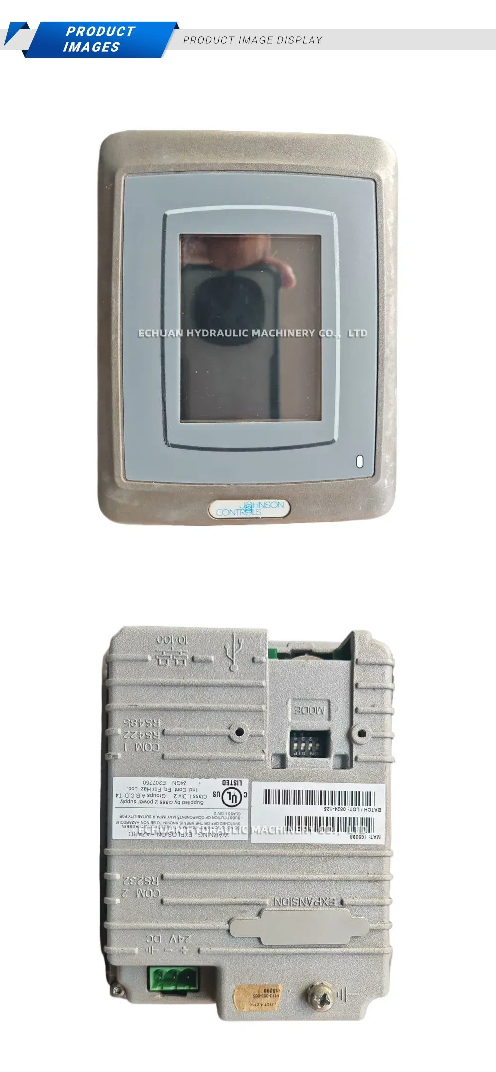 Johnson Controls MAT: 169298 Building Automation Controller Description