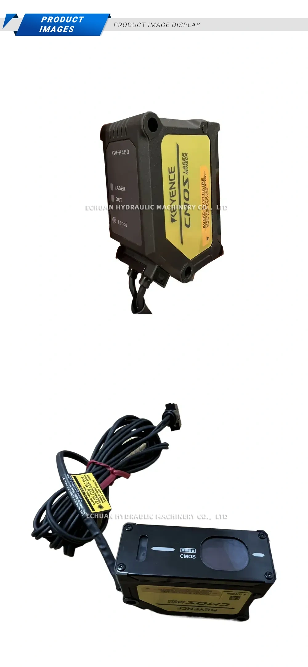 KEYENCE GV-H450 CMOS Laser Sensor Description