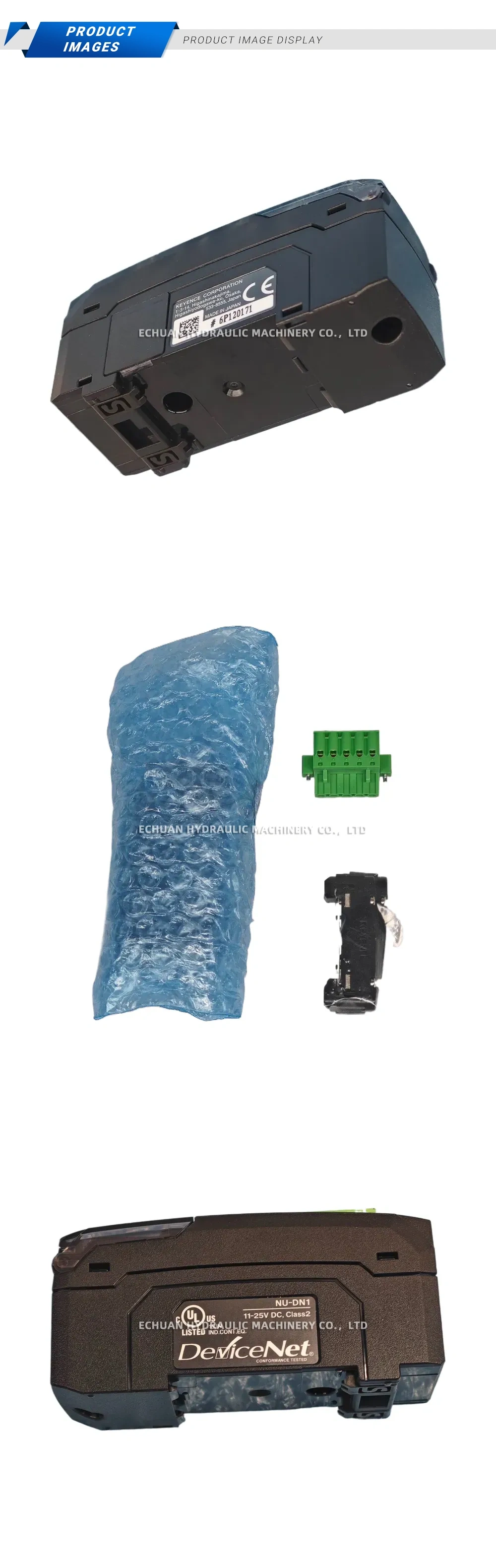 KEYENCE NU-DN1 DeviceNet Communication Unit Description