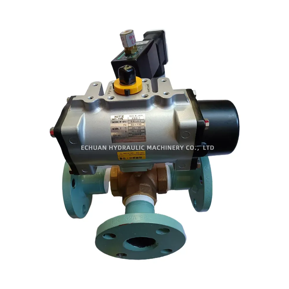 KITZ FBS-1 Pneumatic Actuator Valve Assembly