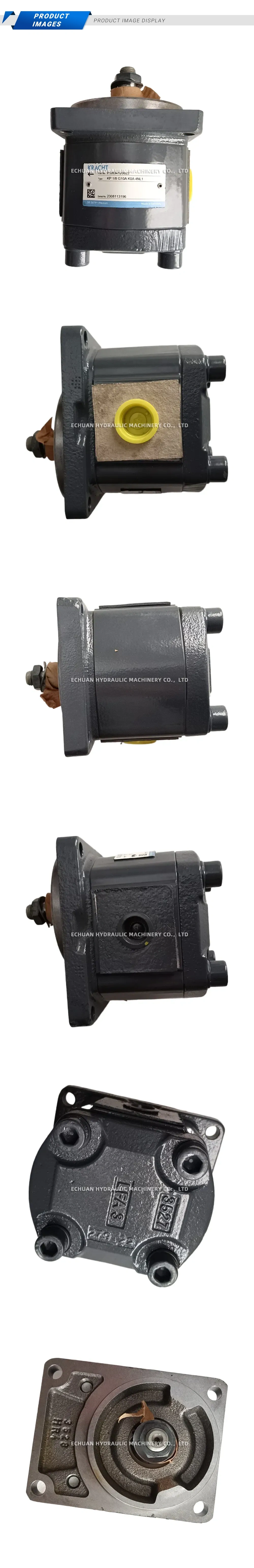 KRACHT KP 1/8 G10A K0A 4NL1 External Gear Pump Description