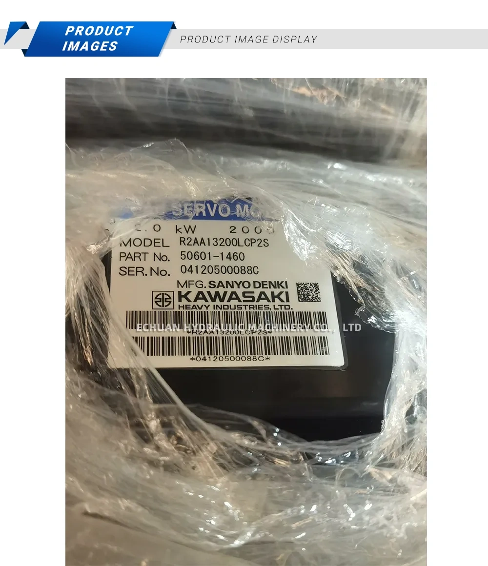 Kawasaki R2AA13200LCP2S AC Servo Motor Description