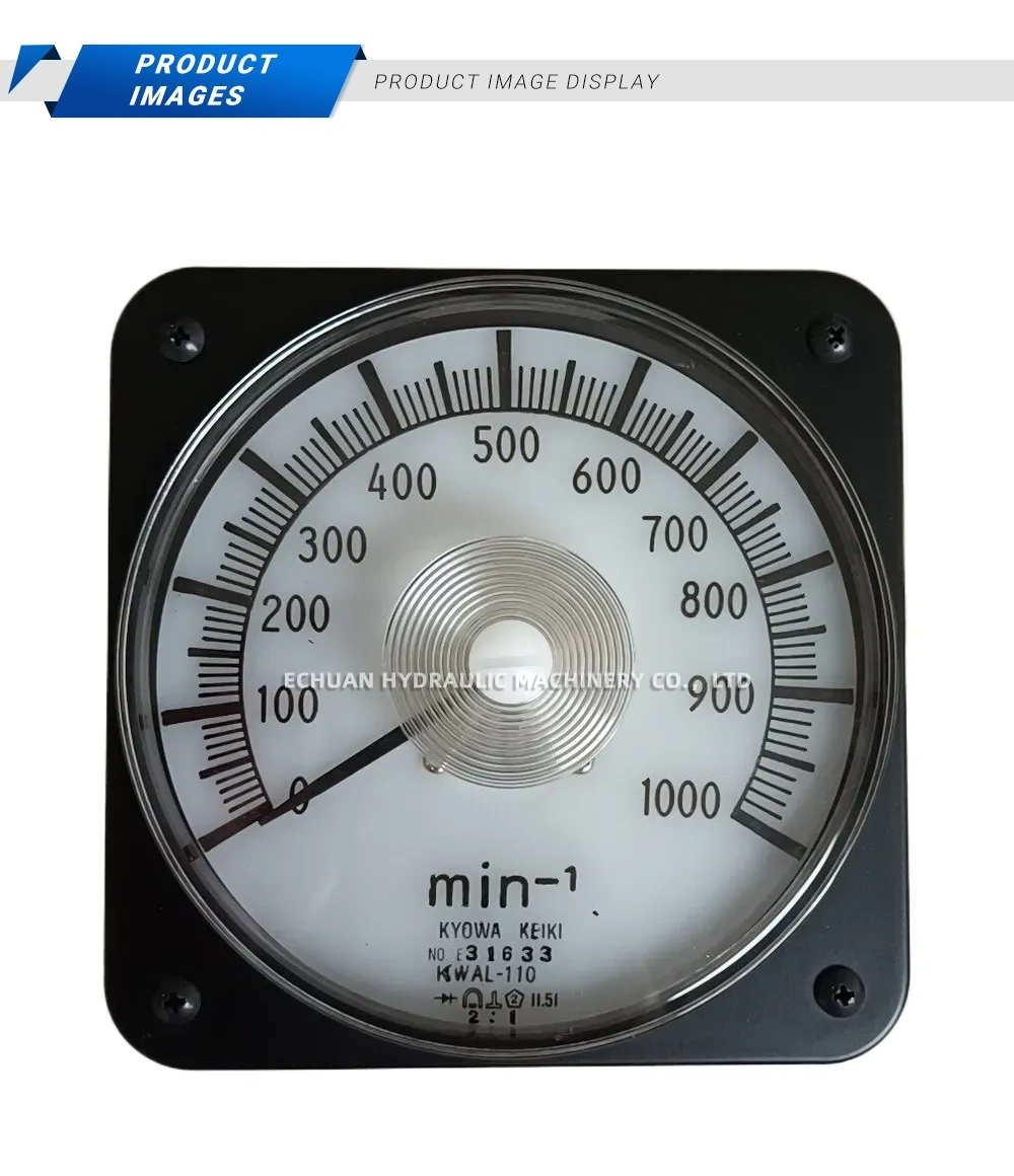 Kyowa Keiki KWAL-110 Analog Tachometer Description