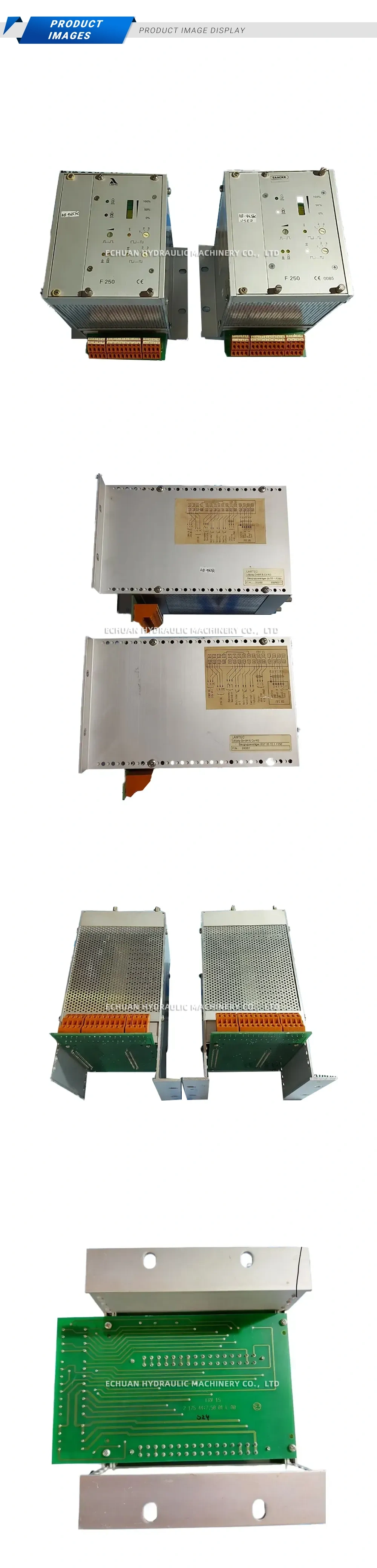 LAMTEC F 250 Burner Control Module / Module Carrier Description
