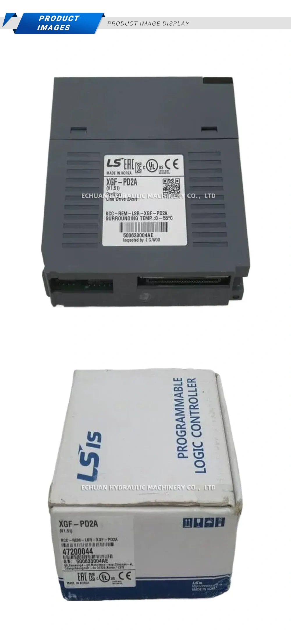 LSIS XGF-PD2A Programmable Logic Controller Positioning Module Description