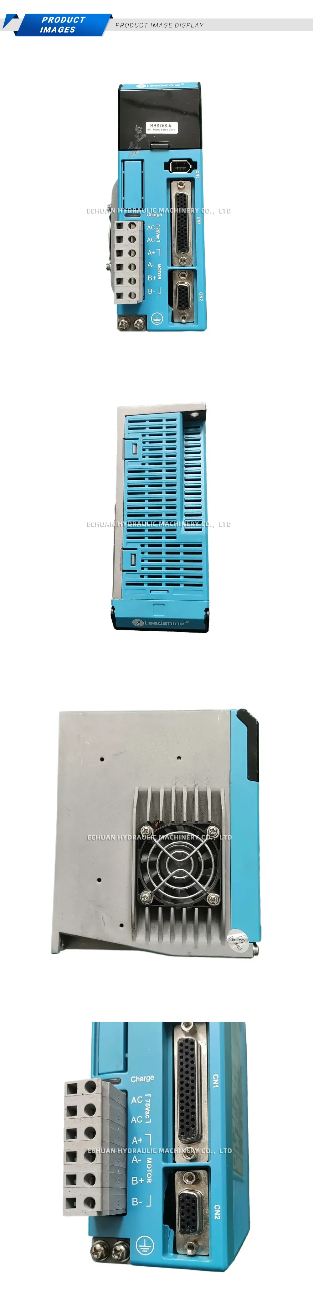 Leadshine HBS758-V AC Hybrid Servo Drive Description
