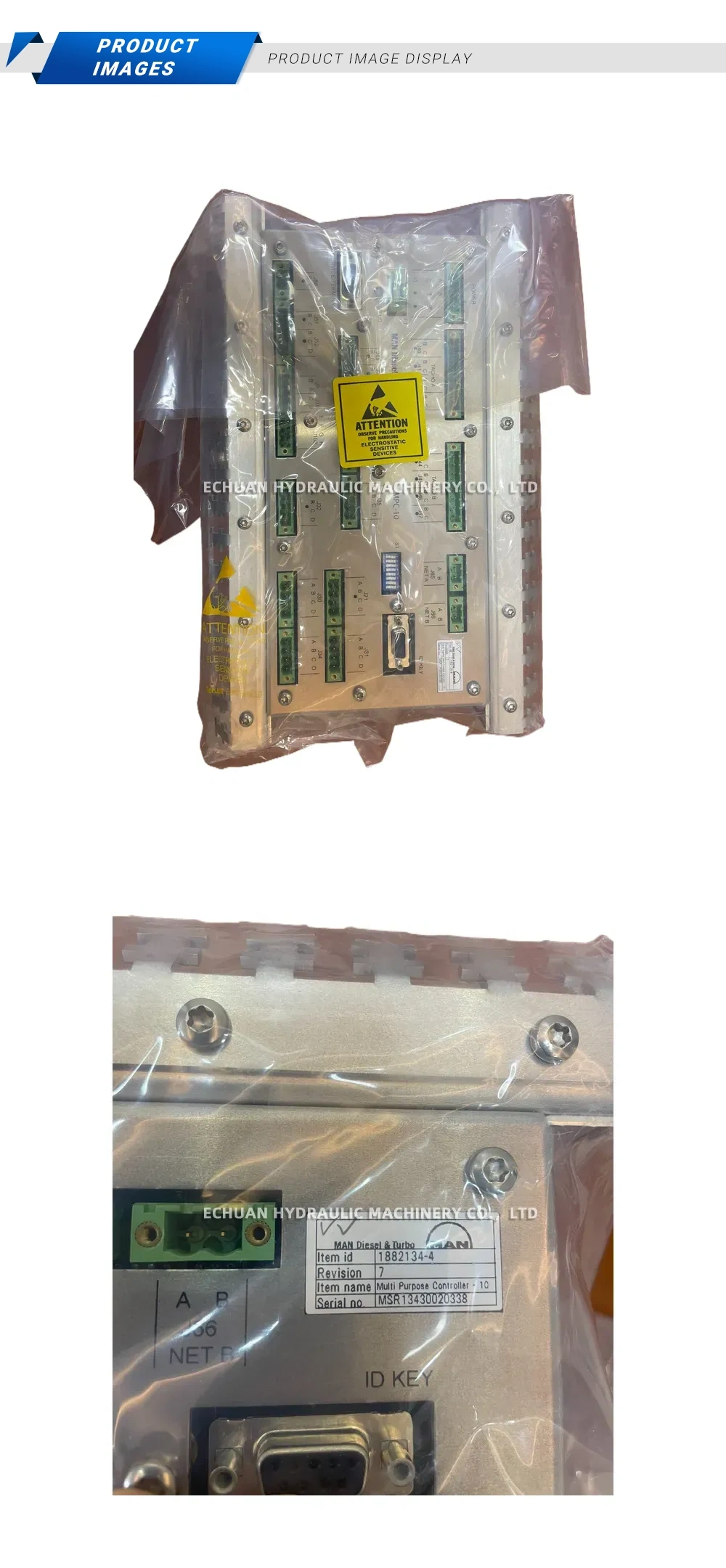 MAN Diesel & Turbo 1882134-4 Multi Purpose Controller Description