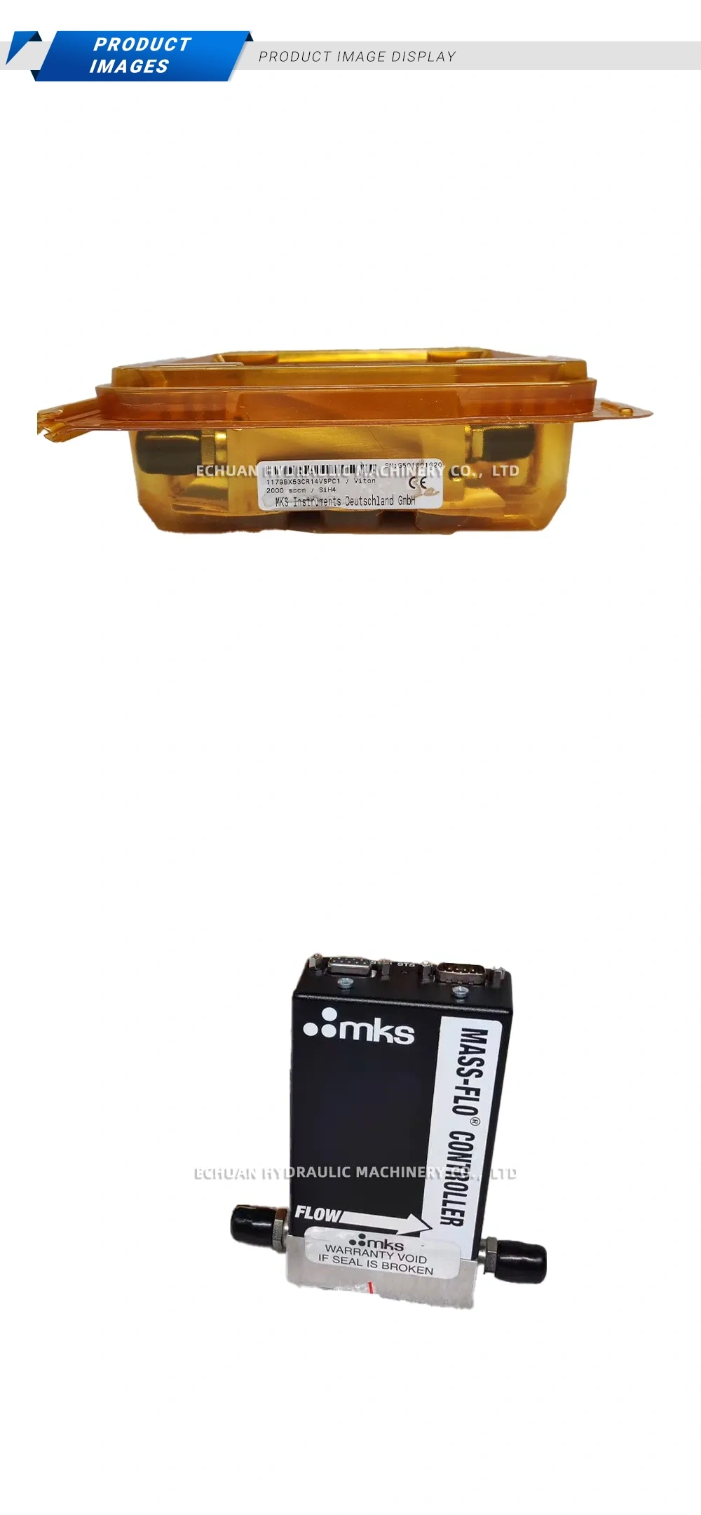 MKS 1179BX53CR14VSPC1 Mass Flow Controller Description