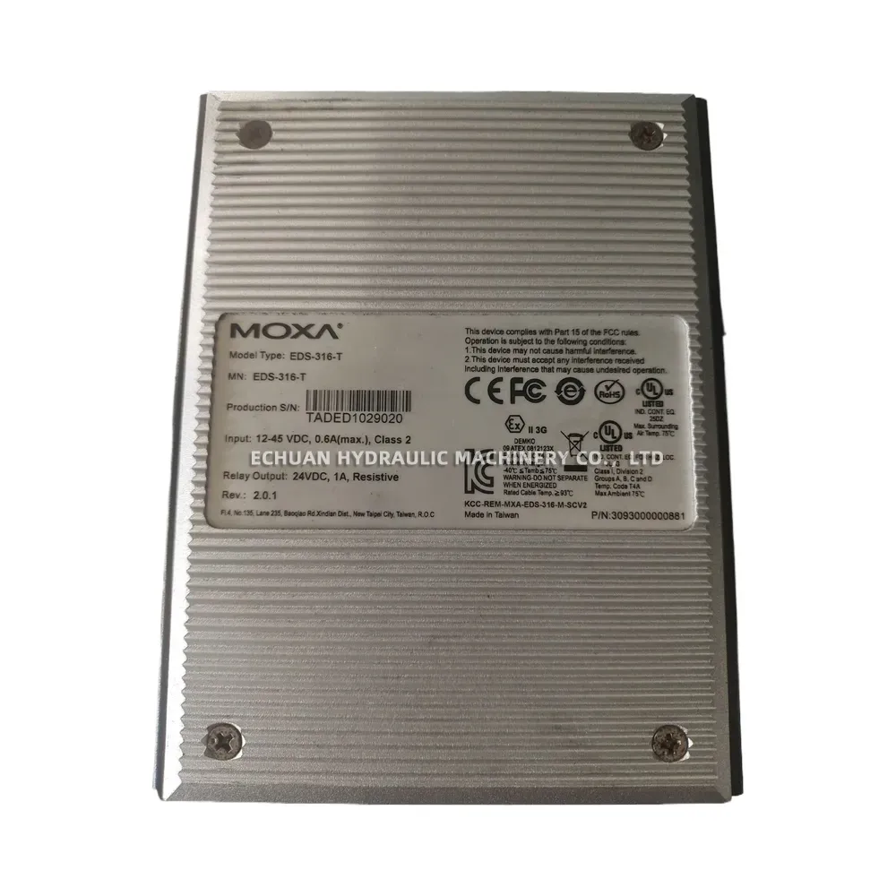 MOXA EDS-316-T Industrial Ethernet Switch