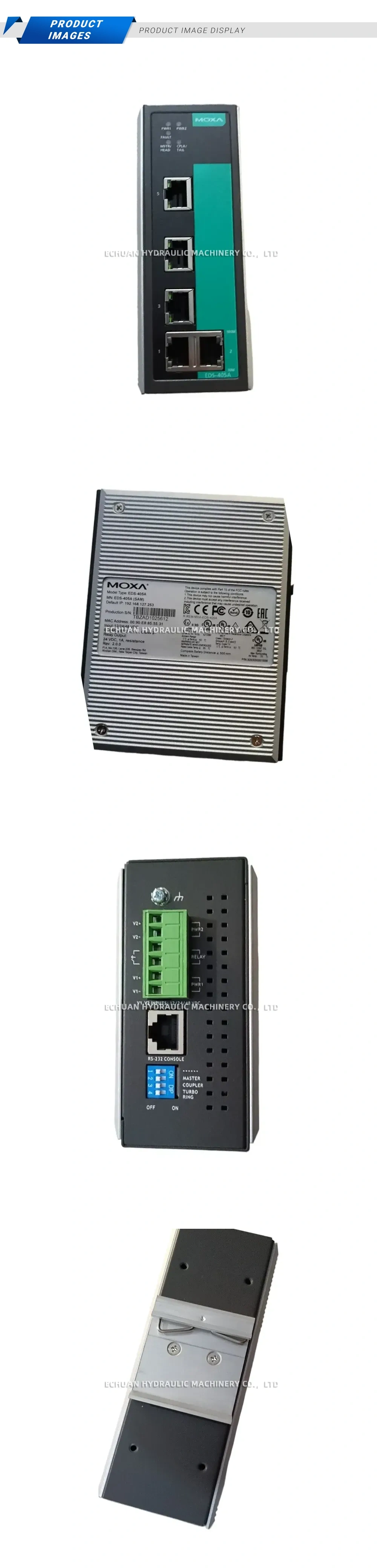MOXA EDS-405A Industrial Ethernet Switch Description
