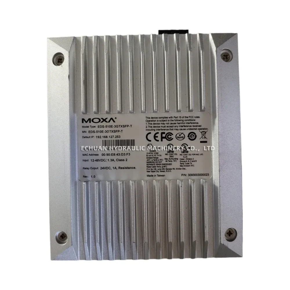 MOXA EDS-510E-3GTXSFP-T Industrial Ethernet Switch