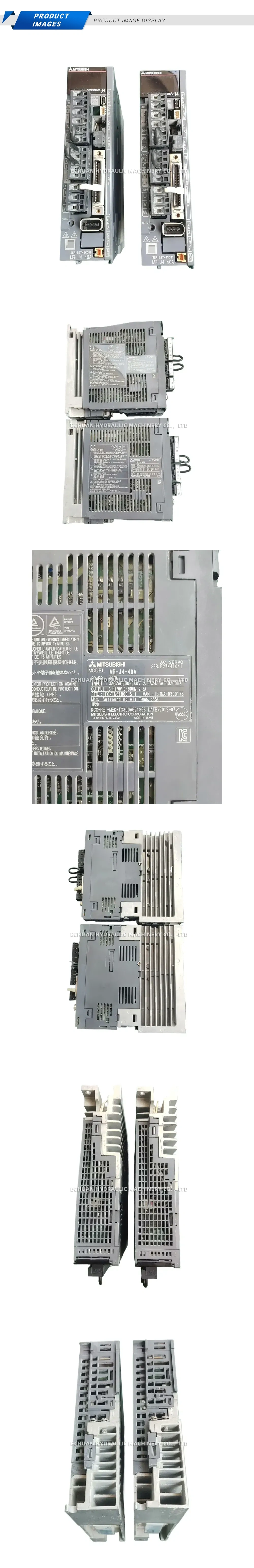 Mitsubishi MR-J4-40A AC Servo Amplifier Description