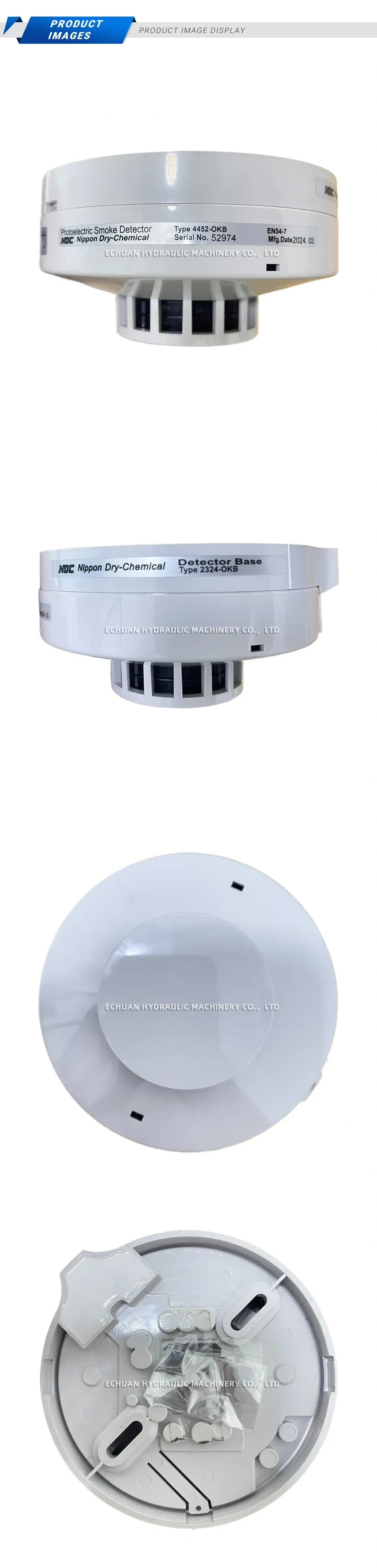 NDC 4452-OKB Photoelectric Smoke Detector Description
