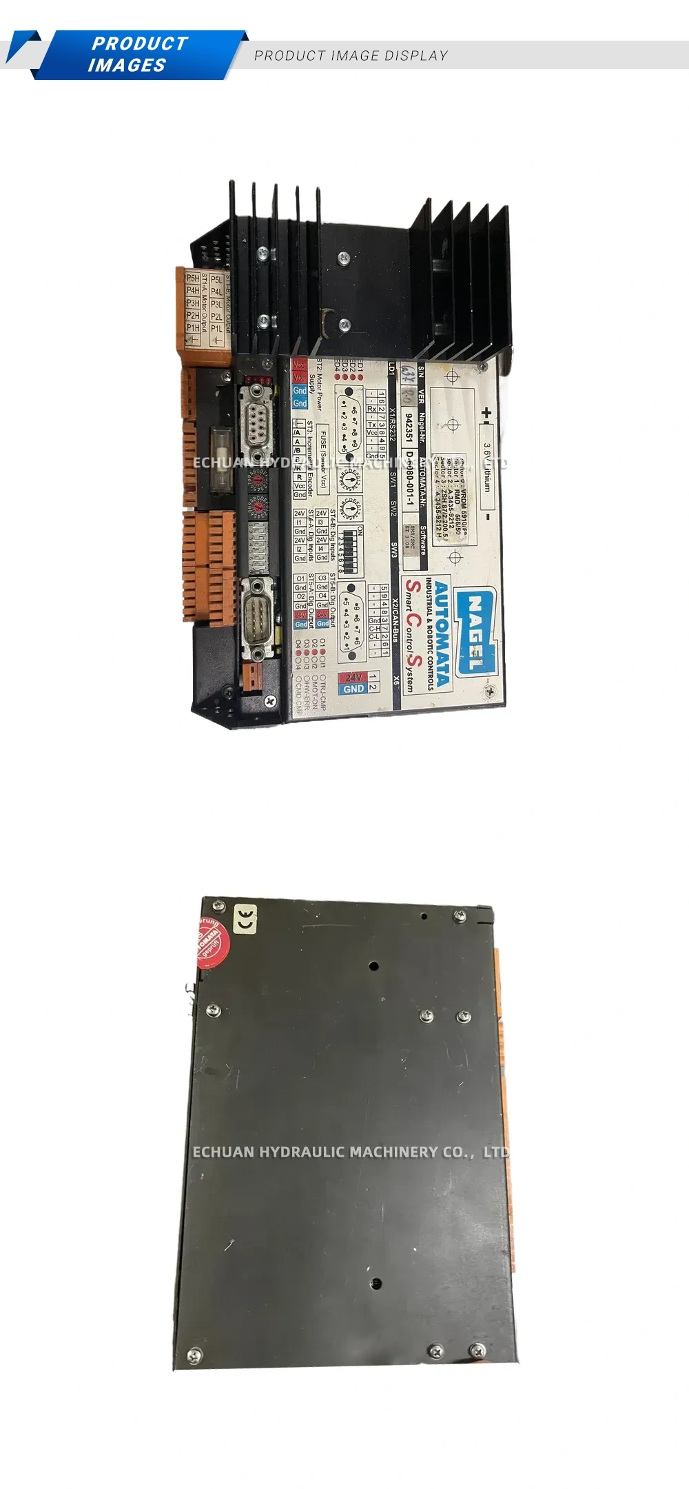 Nagel D-6080-001-1 Industrial Robotic Control Module Description