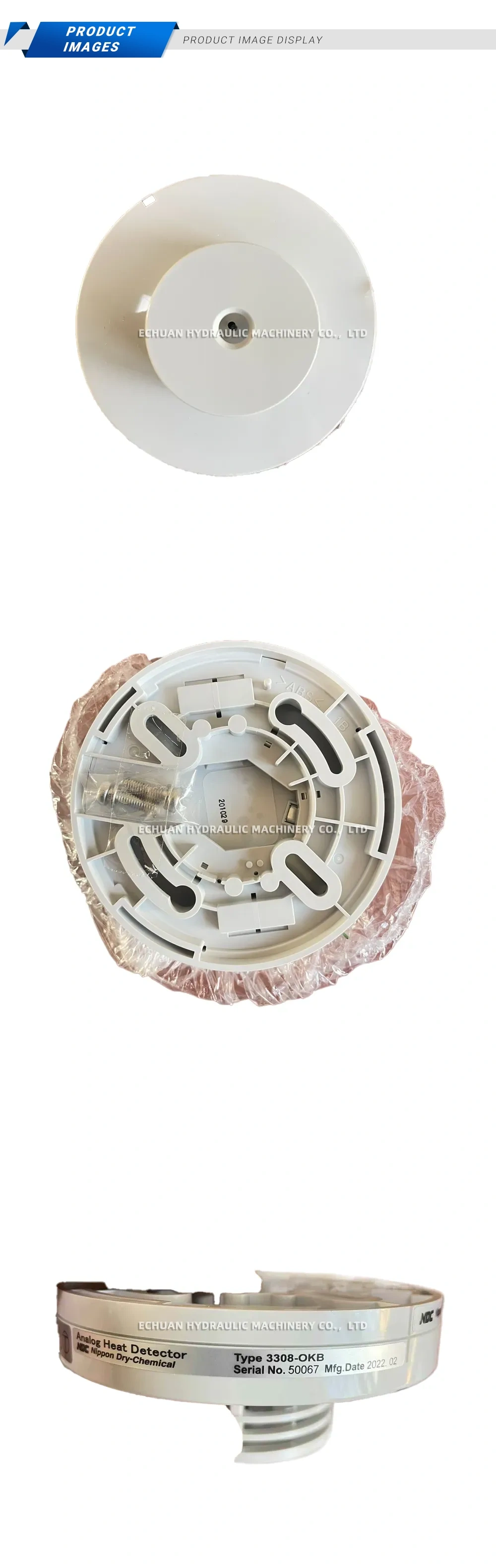 Nippon Dry-Chemical 3308-OKB Analog Heat Detector Description