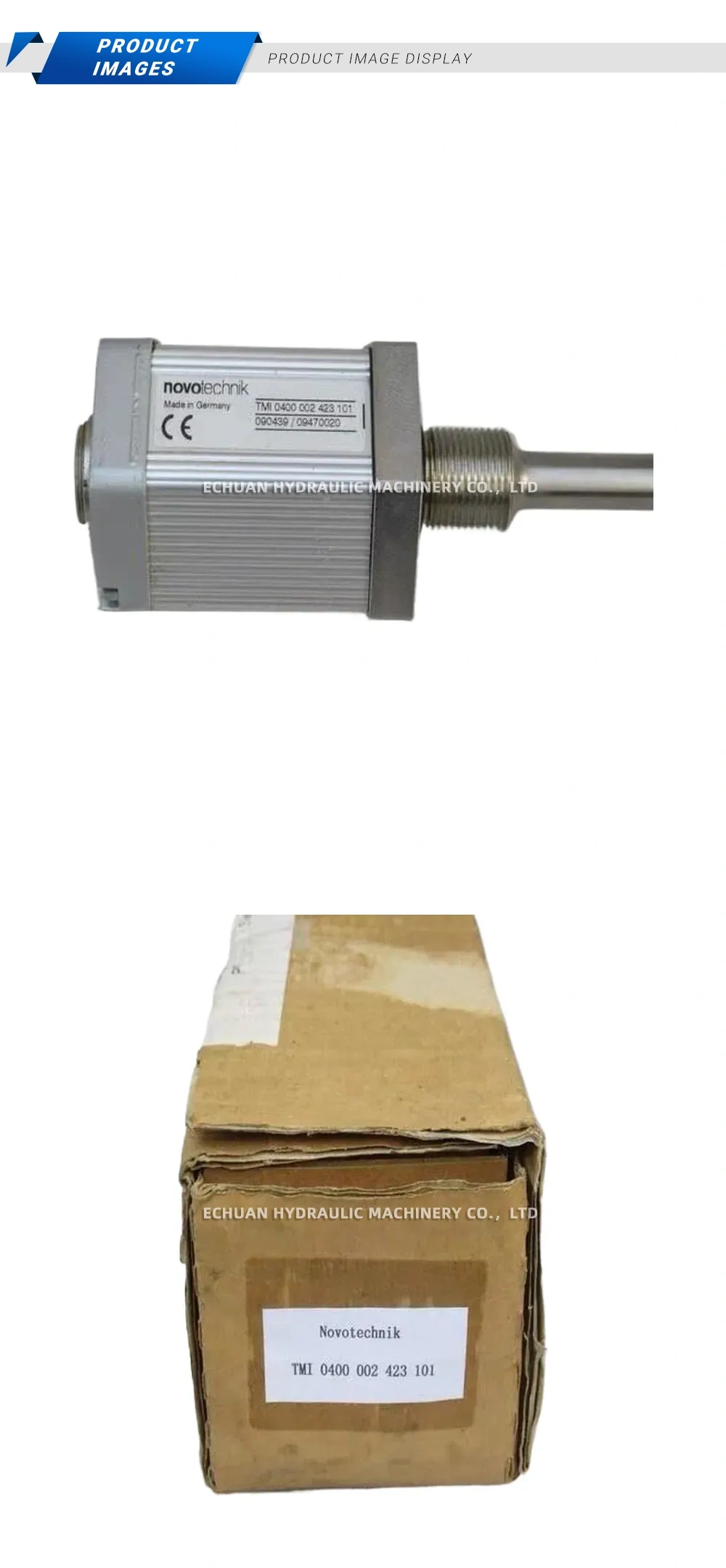 Novotechnik TMI 0400 002 423 101 Linear Displacement Sensor Description