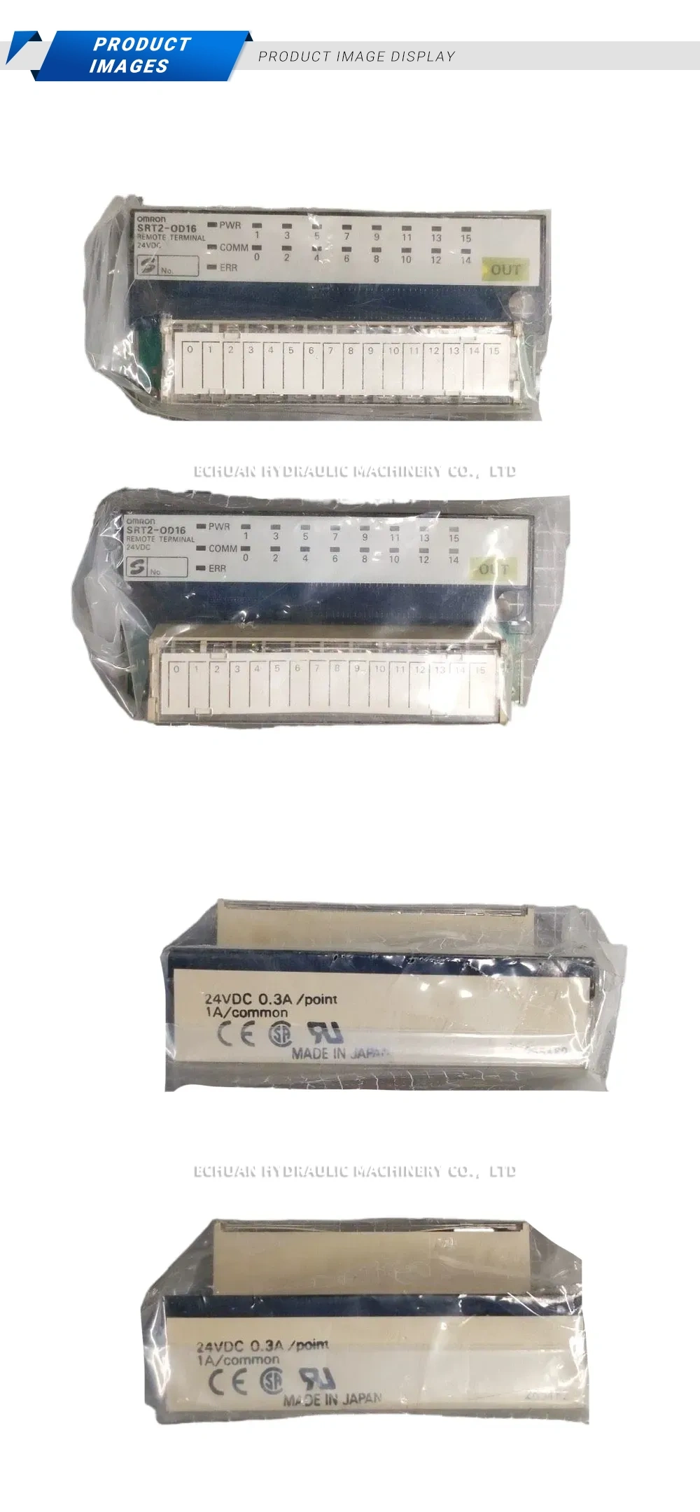OMRON SRT2-OD16 Remote Terminal Output Unit Description