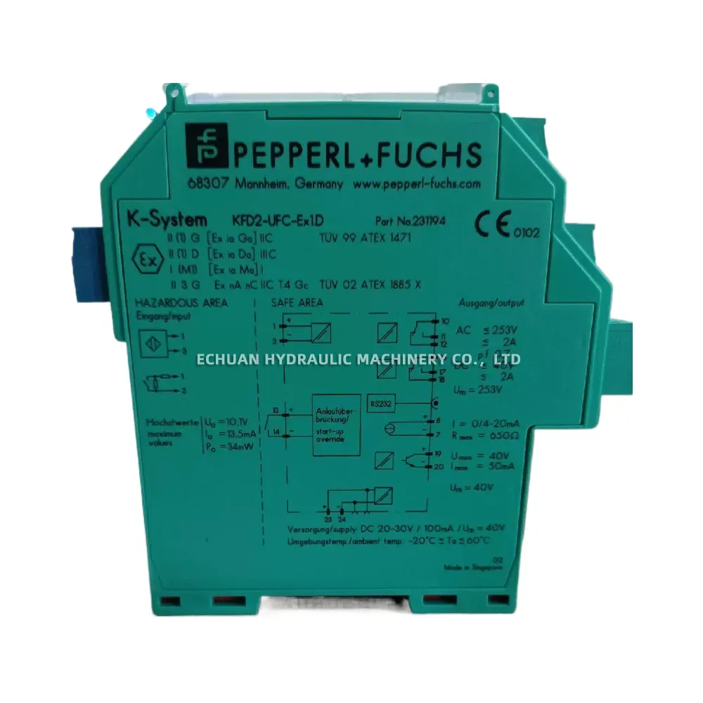 PEPPERL+FUCHS KFD2-UFC-Ex1D Intrinsic Safety Barrier Module
