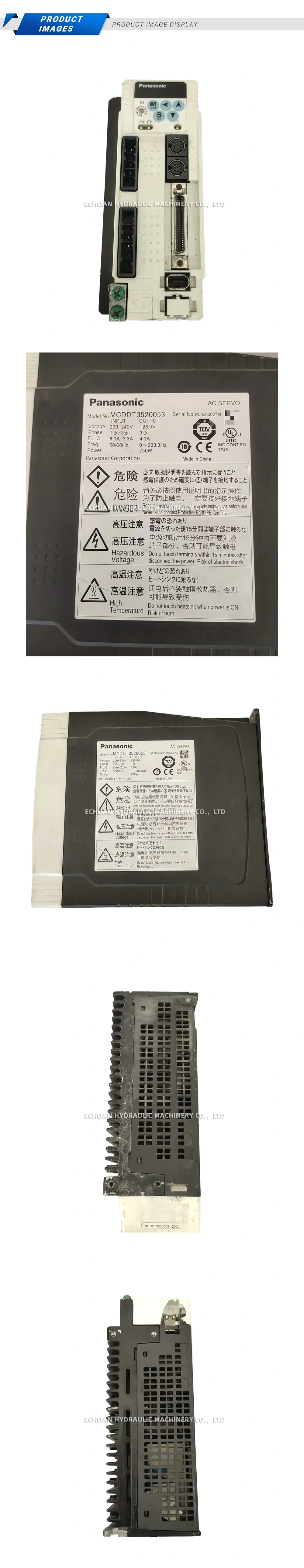 Panasonic MCDDT3520053 AC Servo Driver Description