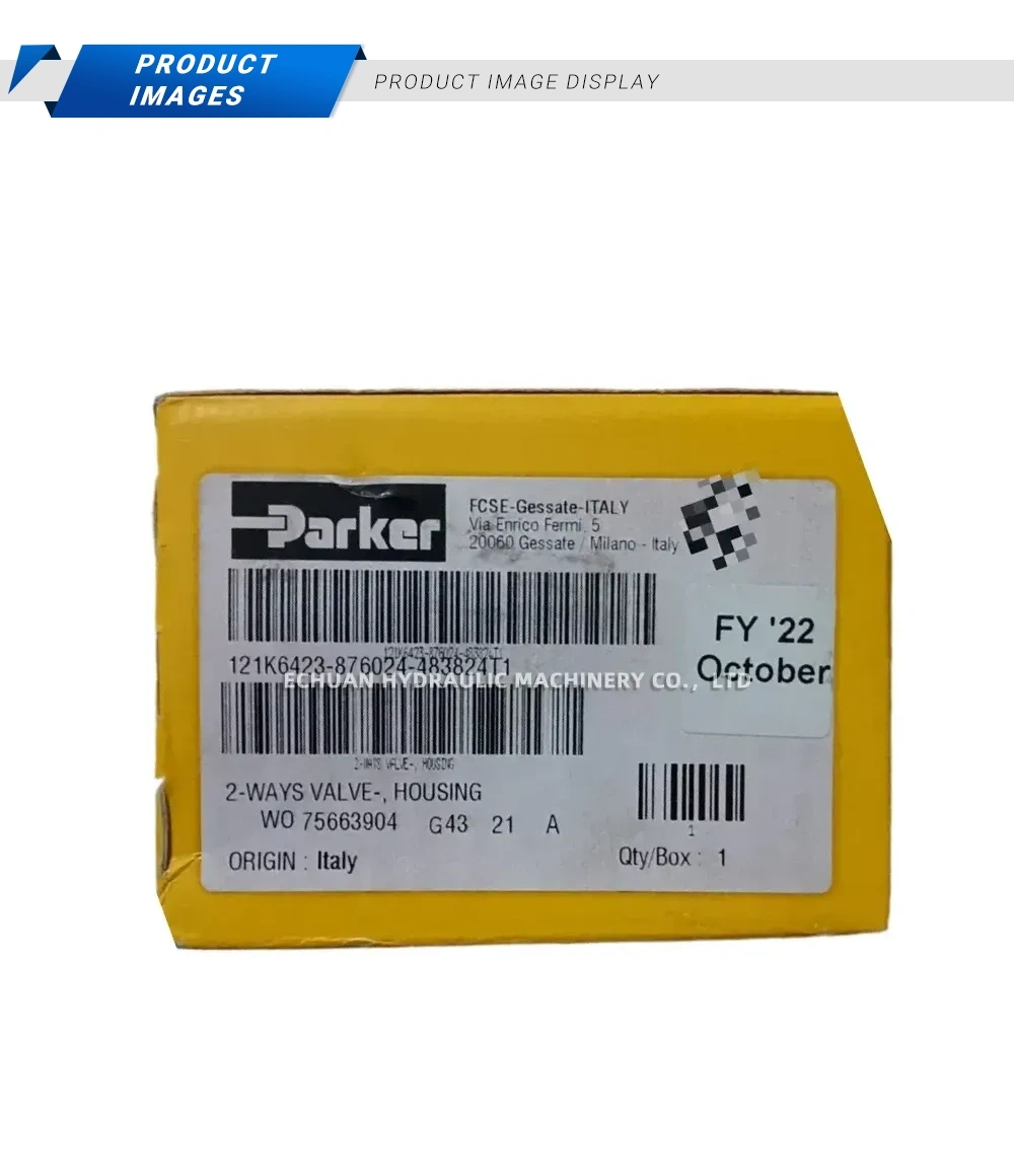 Parker 121K6423-876024-483824T1 2-Ways Valve Housing Description