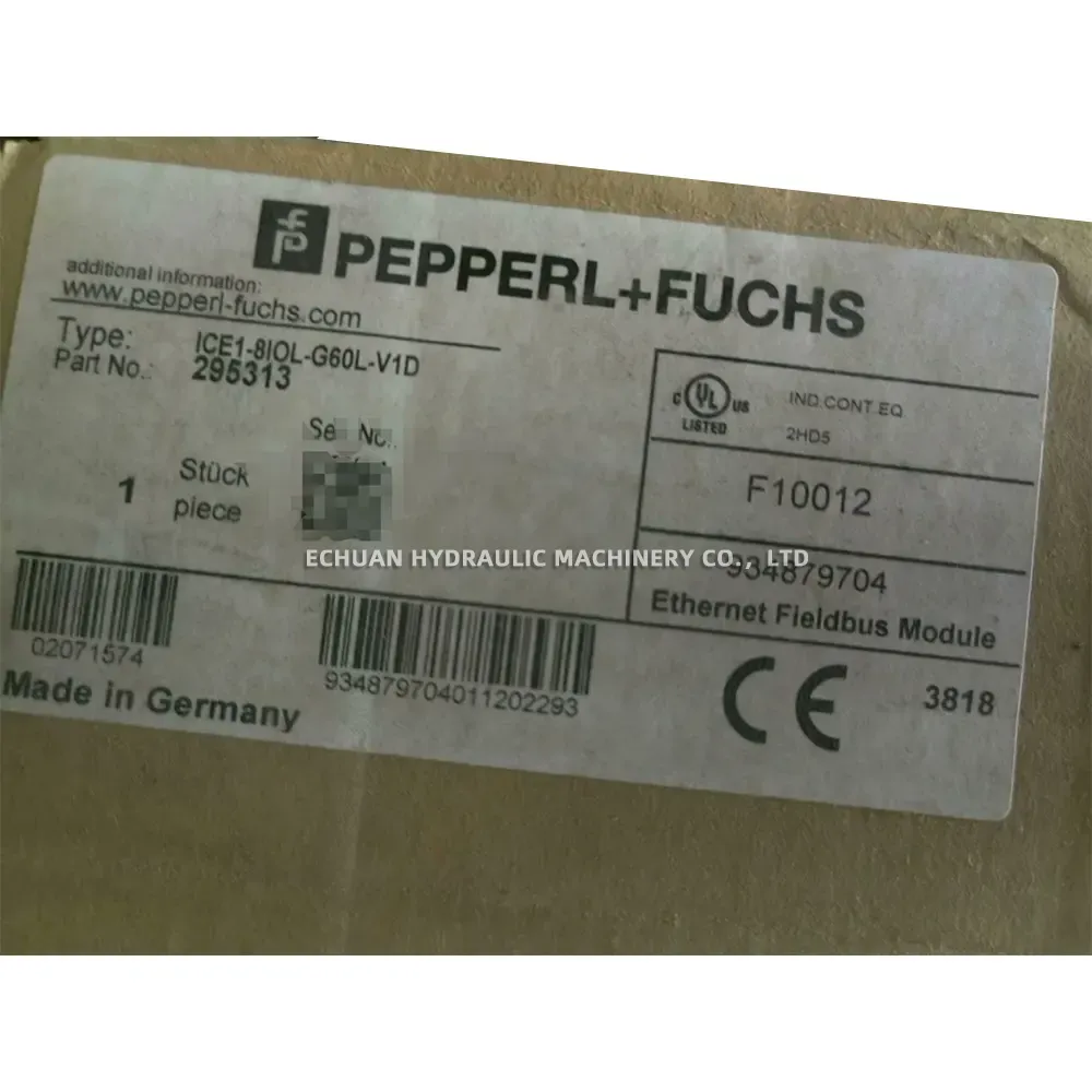 Pepperl+Fuchs ICE1-8IOL-G60L-V1D Ethernet Fieldbus Module