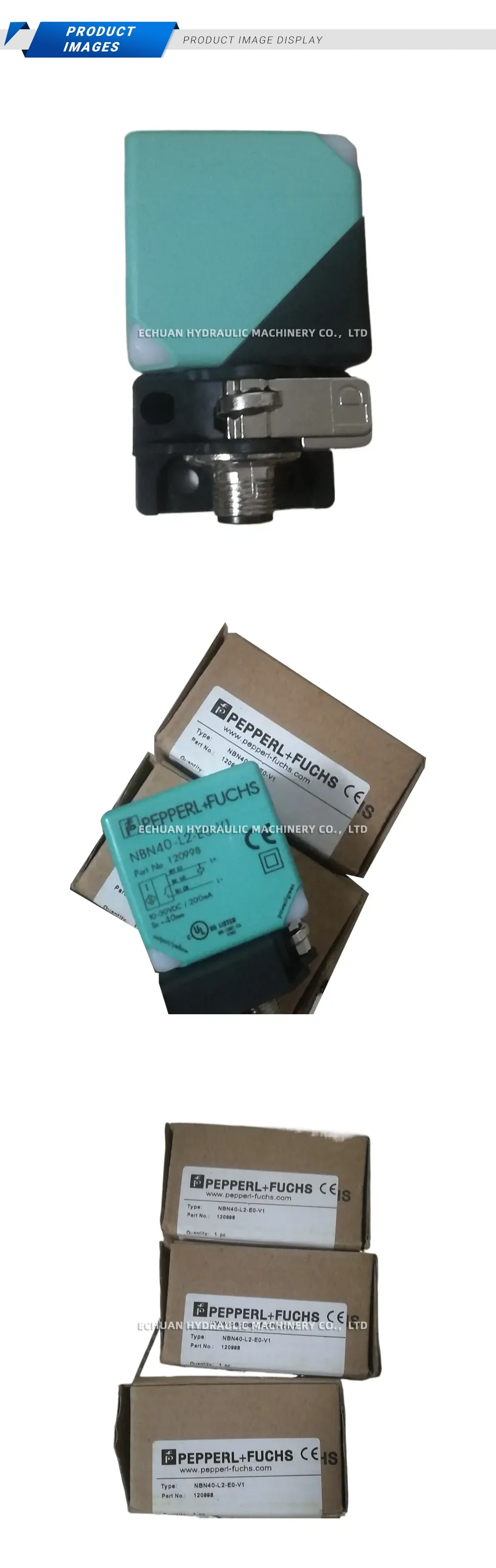 Pepperl+Fuchs NBN40-L2-E0-V1 Inductive Proximity Sensor Description