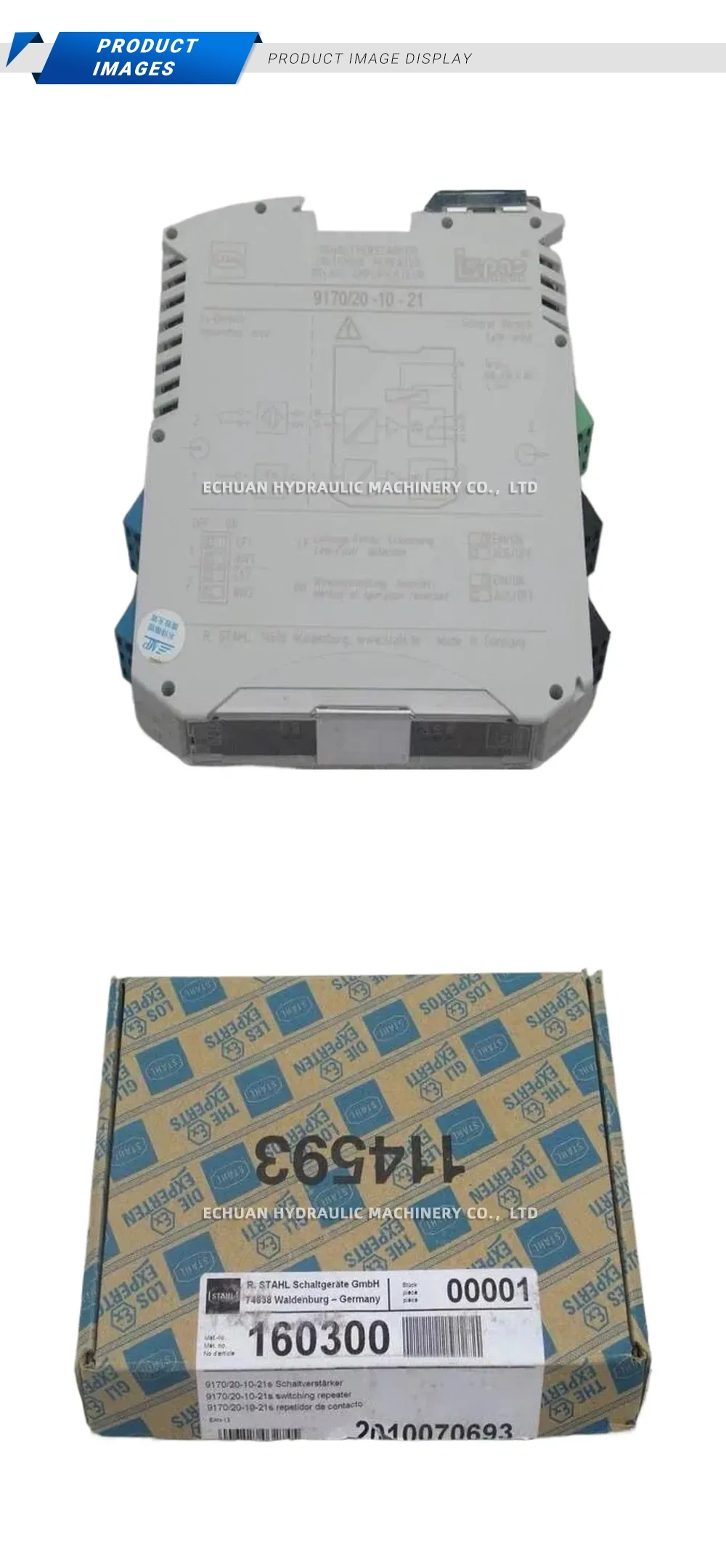 R. STAHL 9170/20-10-21 Switching Repeater Description