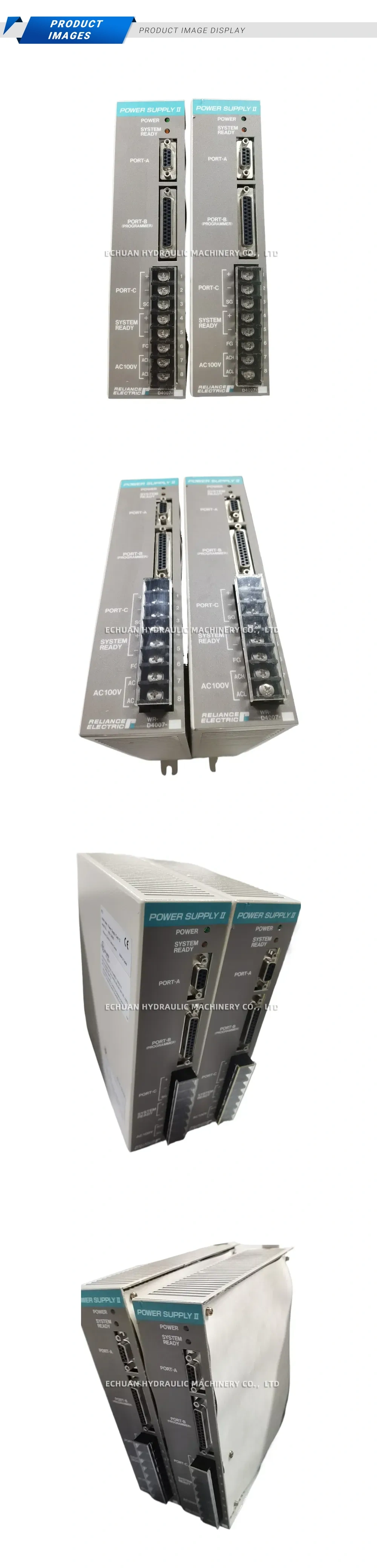 Reliance Electric WR-D4007 Power Supply II Module Description