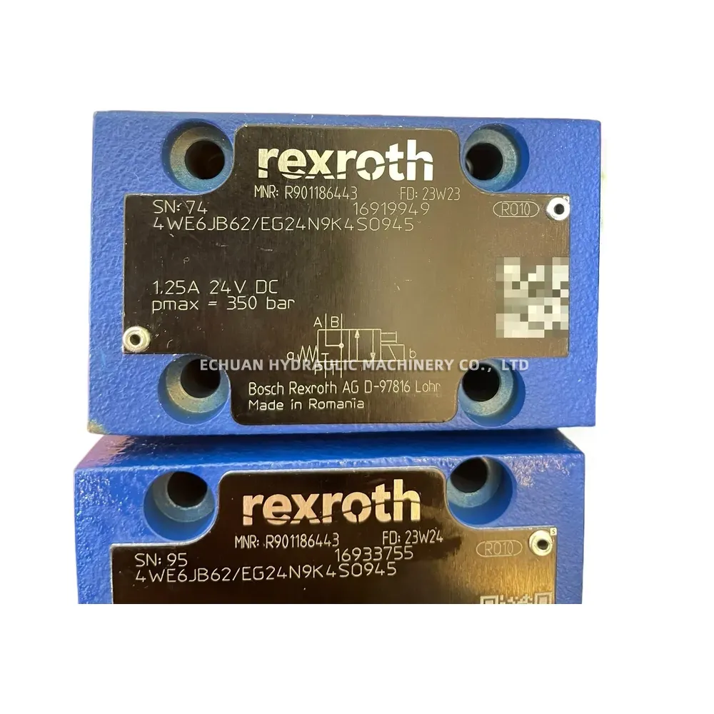 Rexroth 4WE6JB62/EG24N9K4SO945 Directional Control Valve