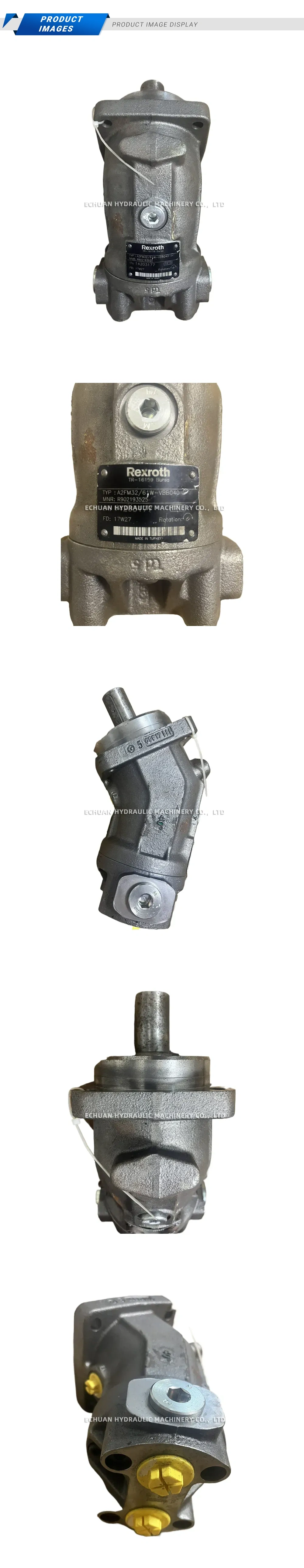 Rexroth A2FM32/61W-VBB040 Axial Piston Fixed Motor Description