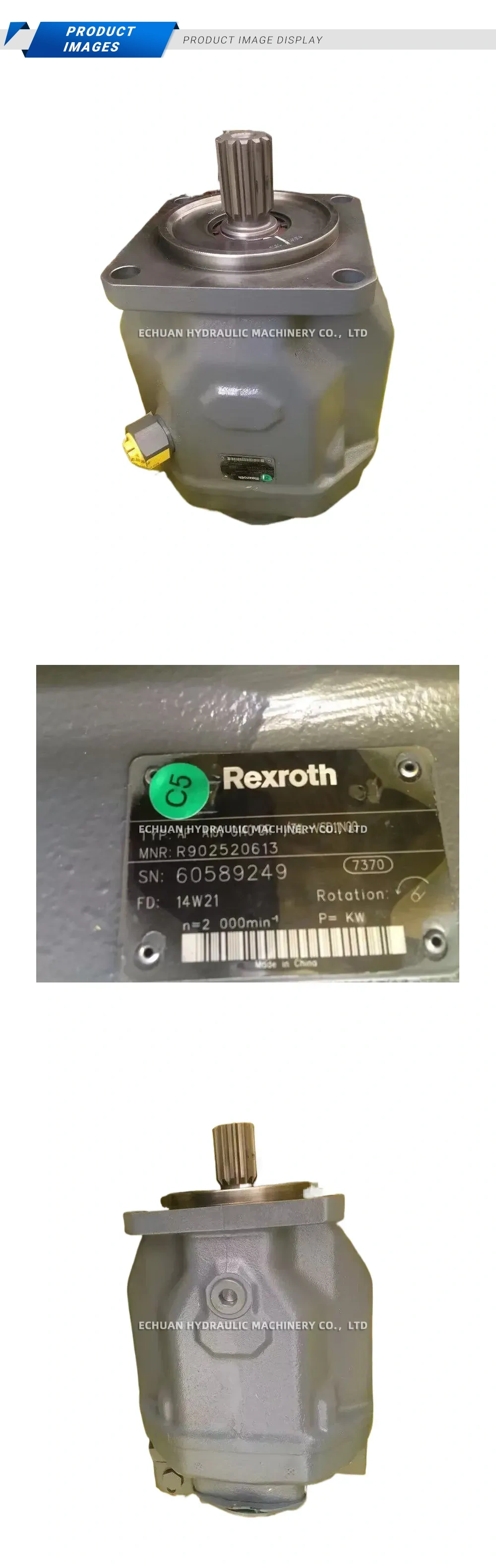 Rexroth AP A10V 0140 DR /31L-VSD1N00 Axial Piston Pump Description