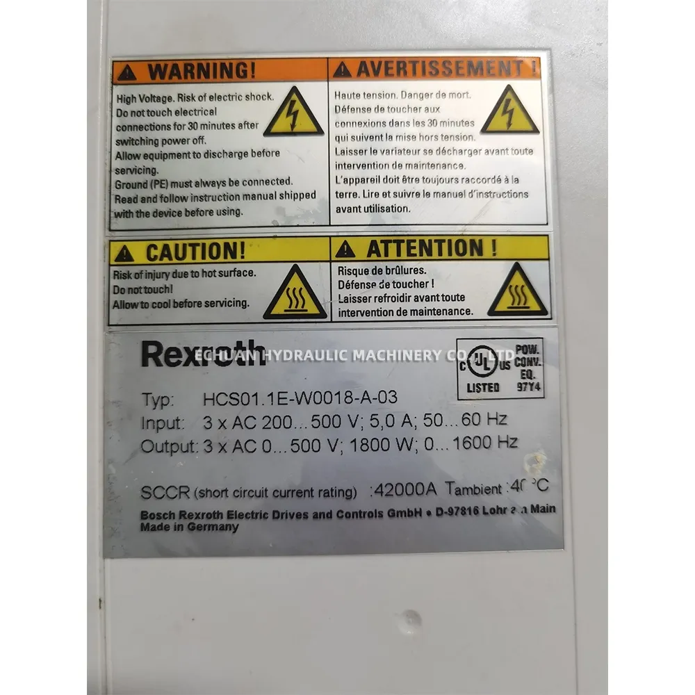 Rexroth IndraDrive Cs Servo Drive