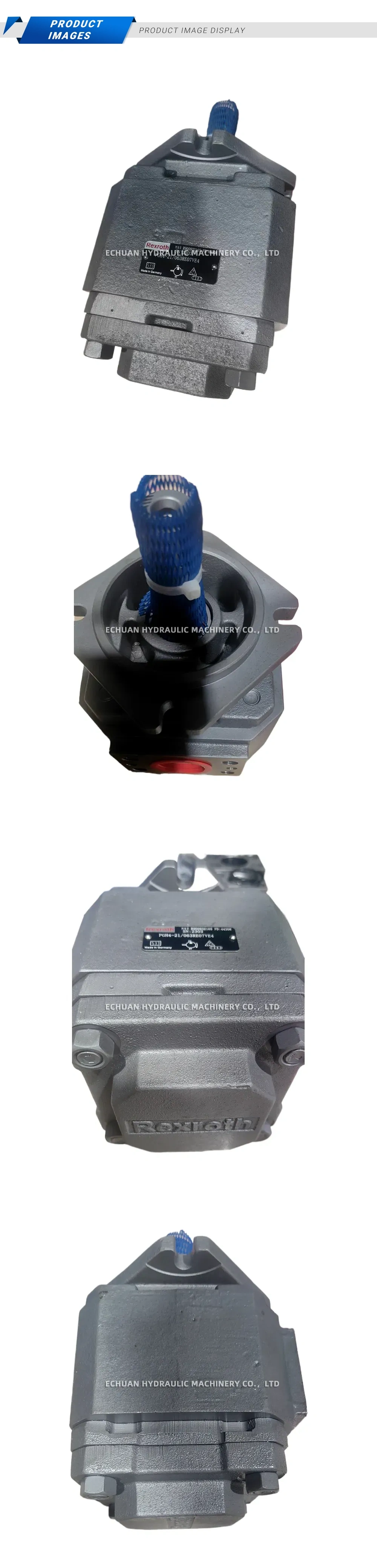 Rexroth PGH4-21/063RE07VE4 Internal Gear Pump Description