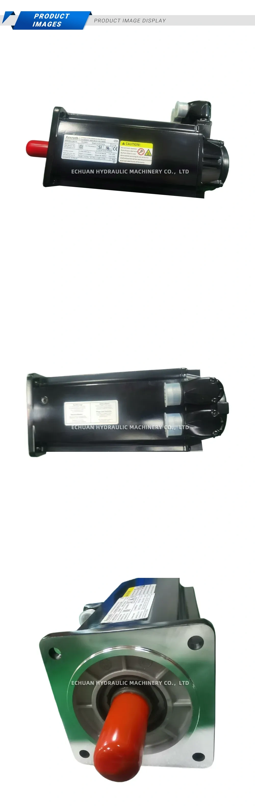 Rexroth R911328740 3-Phase Synchronous PM Motor Description