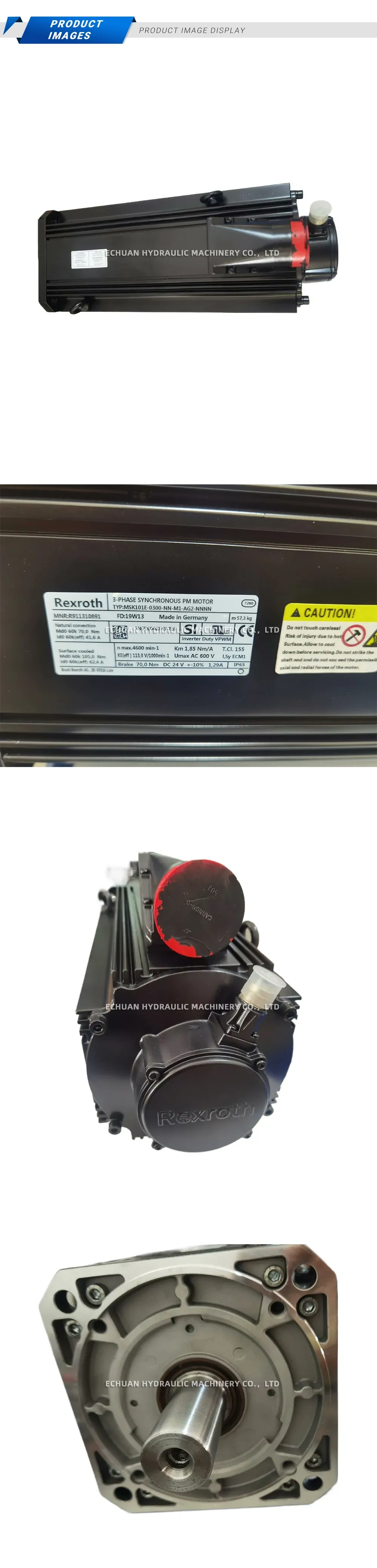 Rexroth Synchronous PM Motor Description