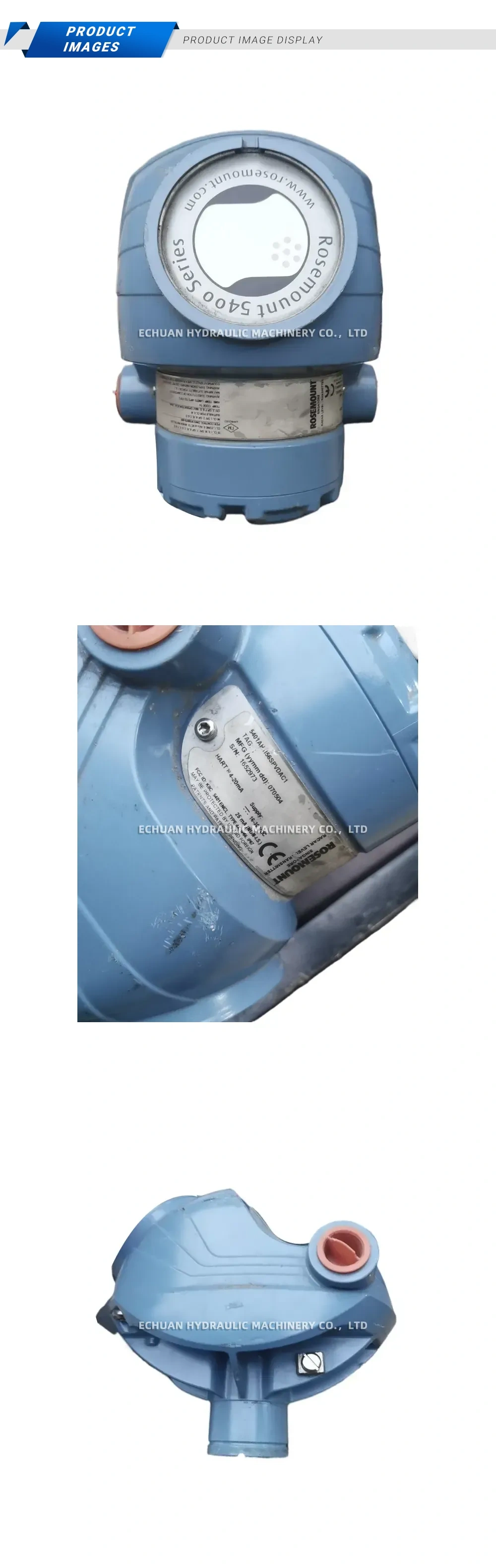 Rosemount 5401AP166SPYDAC1 Radar Level Transmitter Description