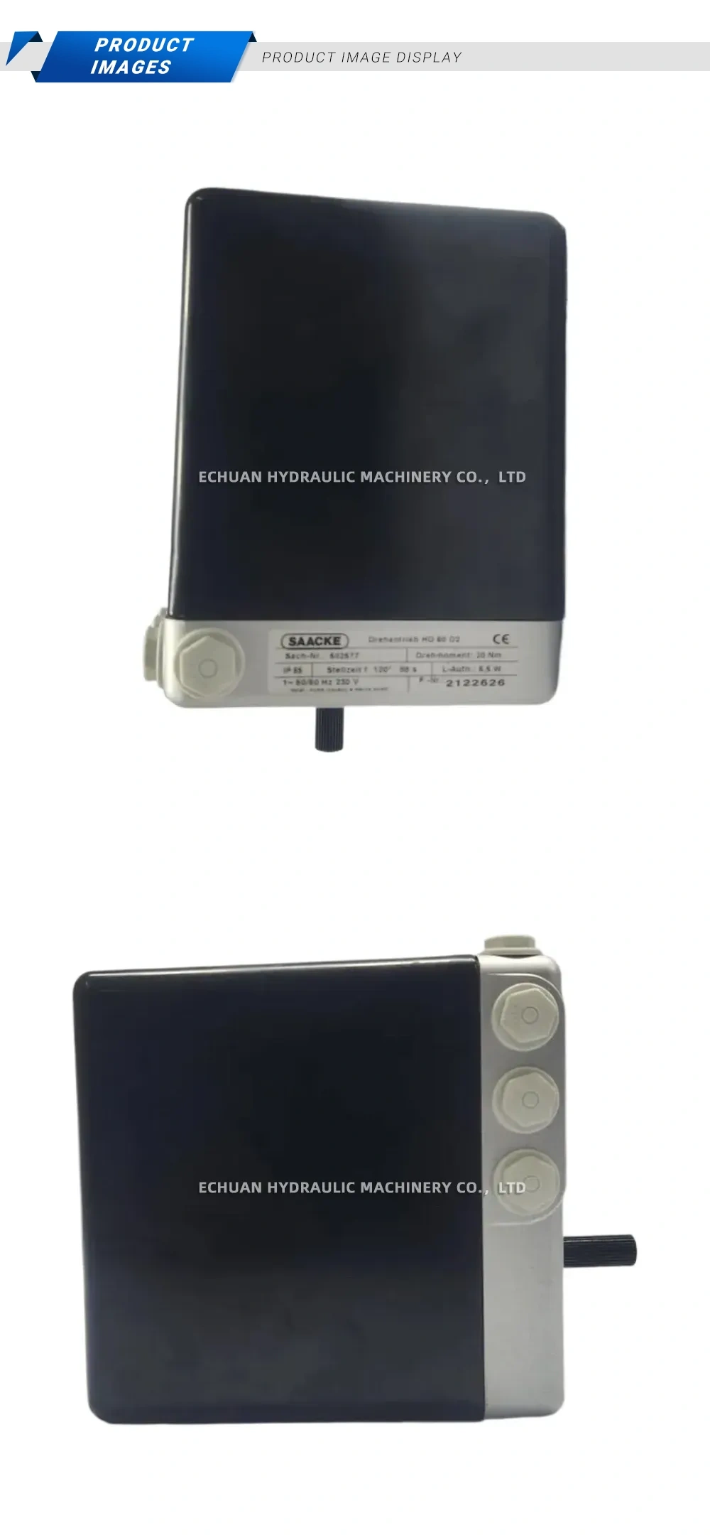 SAACKE HQ 60 D2 Rotary Actuator Description