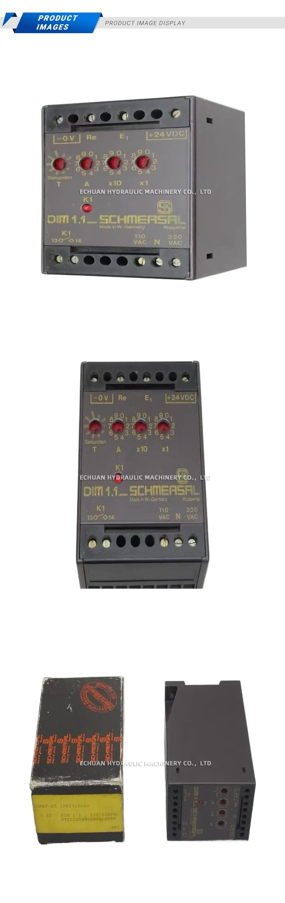 SCHMERSAL DIM 1.1 Standstill Monitor Description