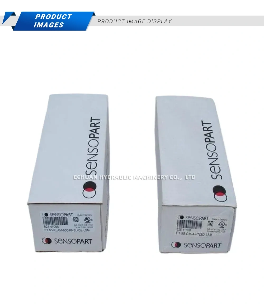 SENSOPART FT 55-RLAM-800-PNSUIDL-L5M, FT 55-CM-4-PNSD-L8M Fiber Optic Sensor Description
