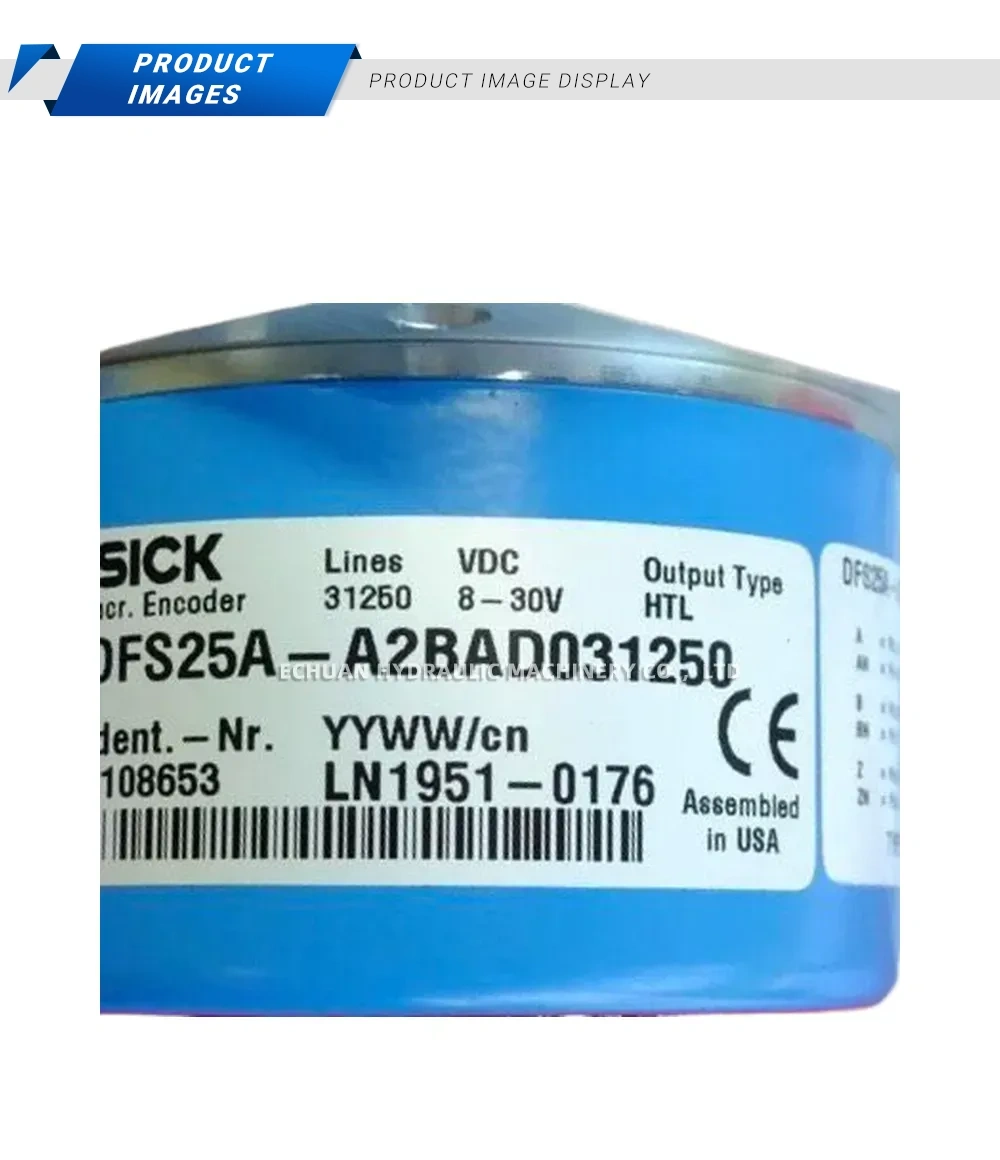 SICK DFS25A-A2BAD031250 Incremental Encoder Description