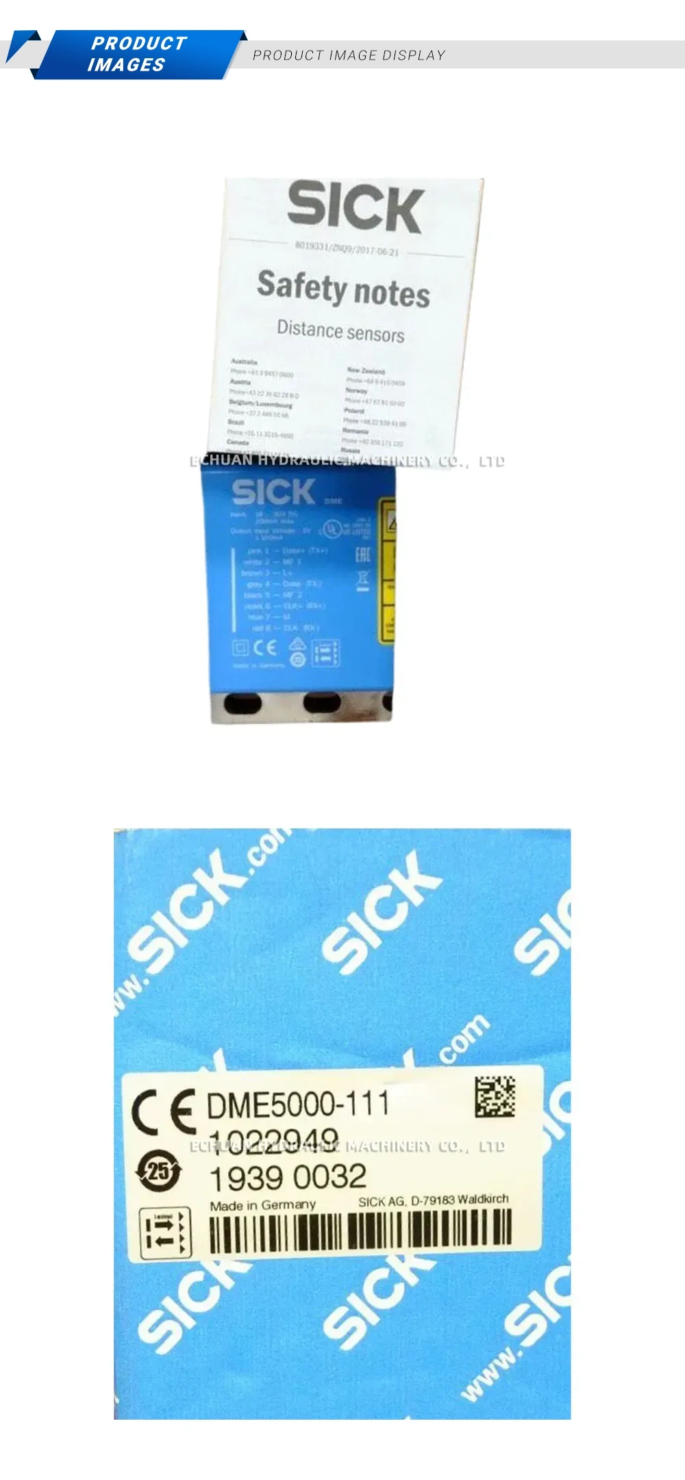 SICK DME5000-111 Laser Distance Sensor Description