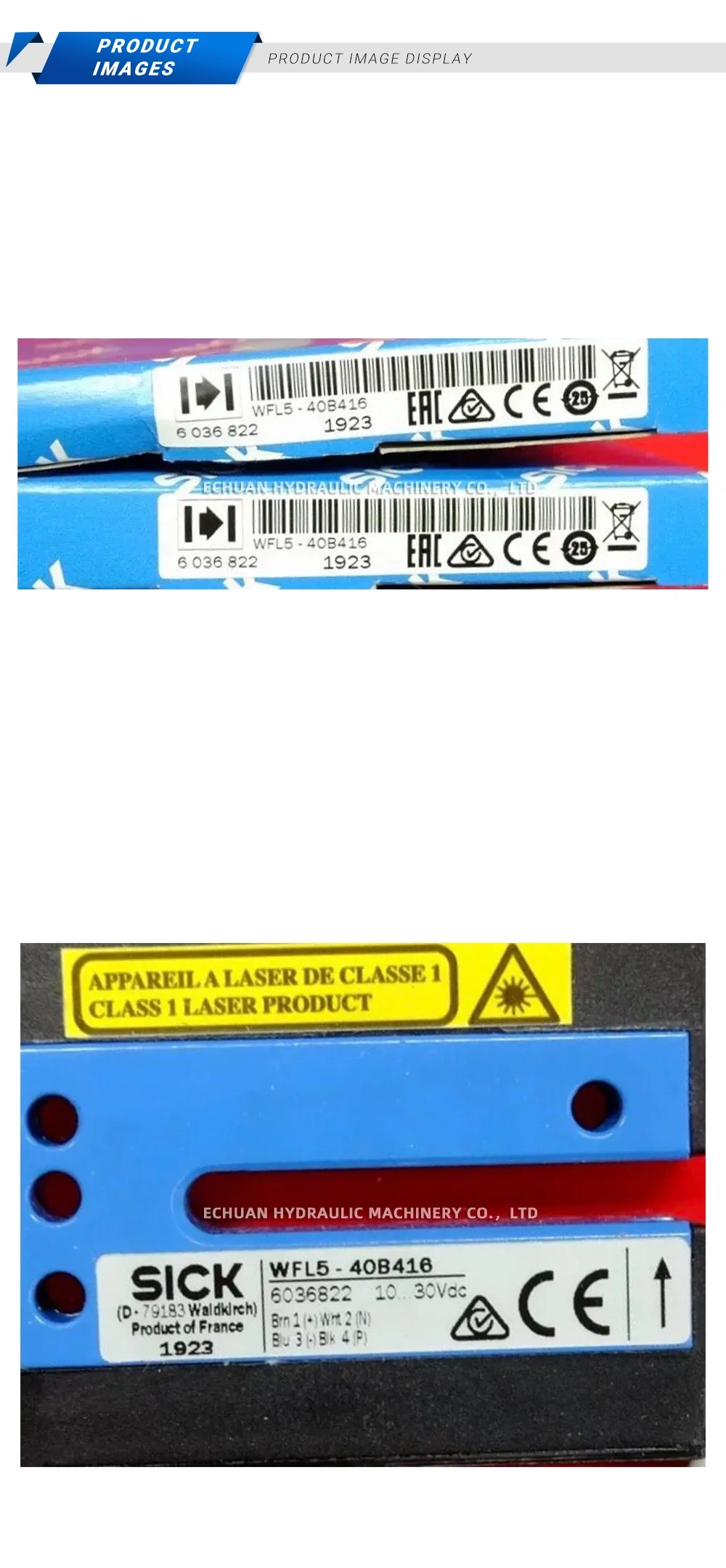 SICK WFL5-40B416 Forked Photoelectric Sensor Description