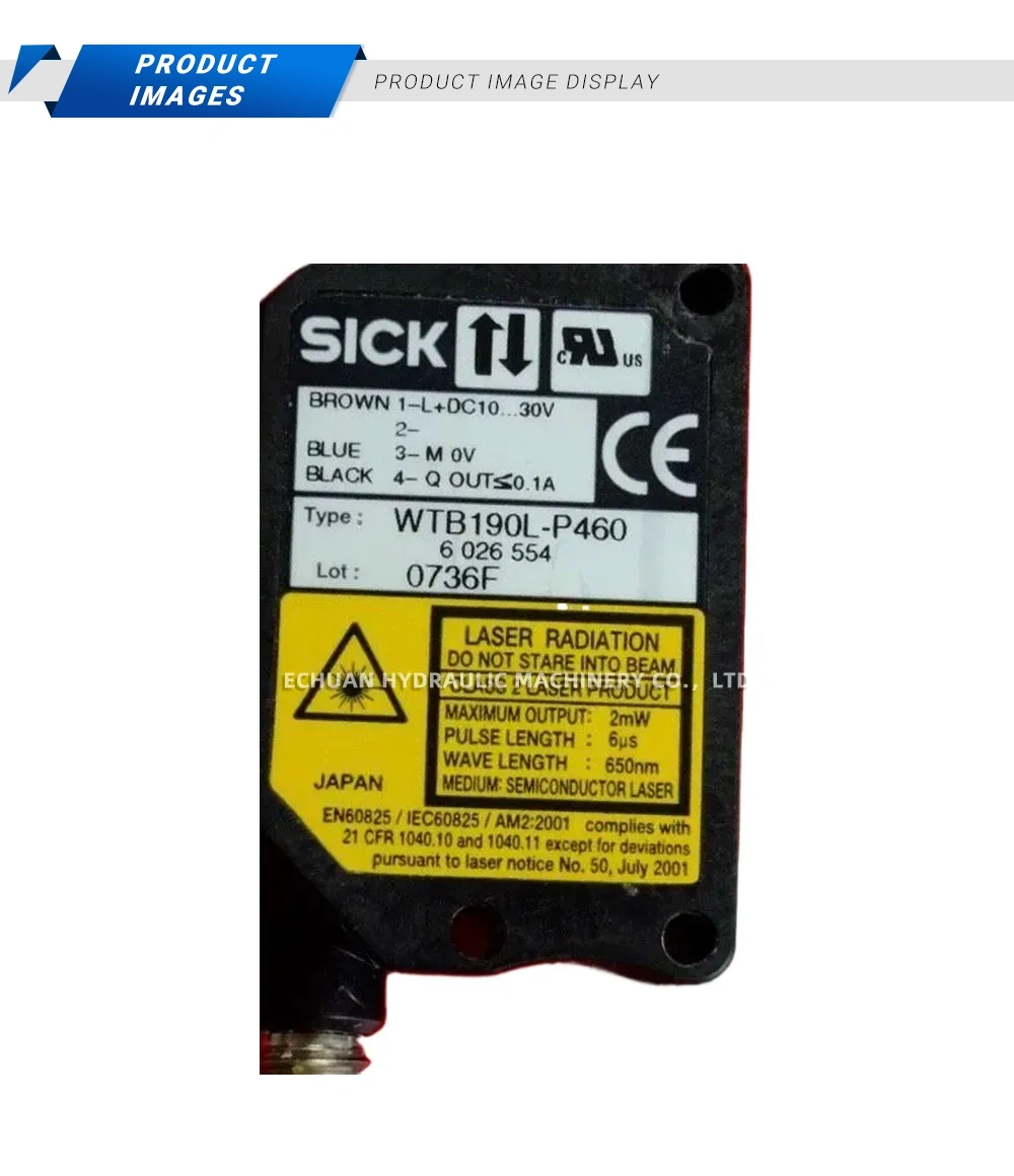 SICK WTB190L-P460 Laser Sensor Description